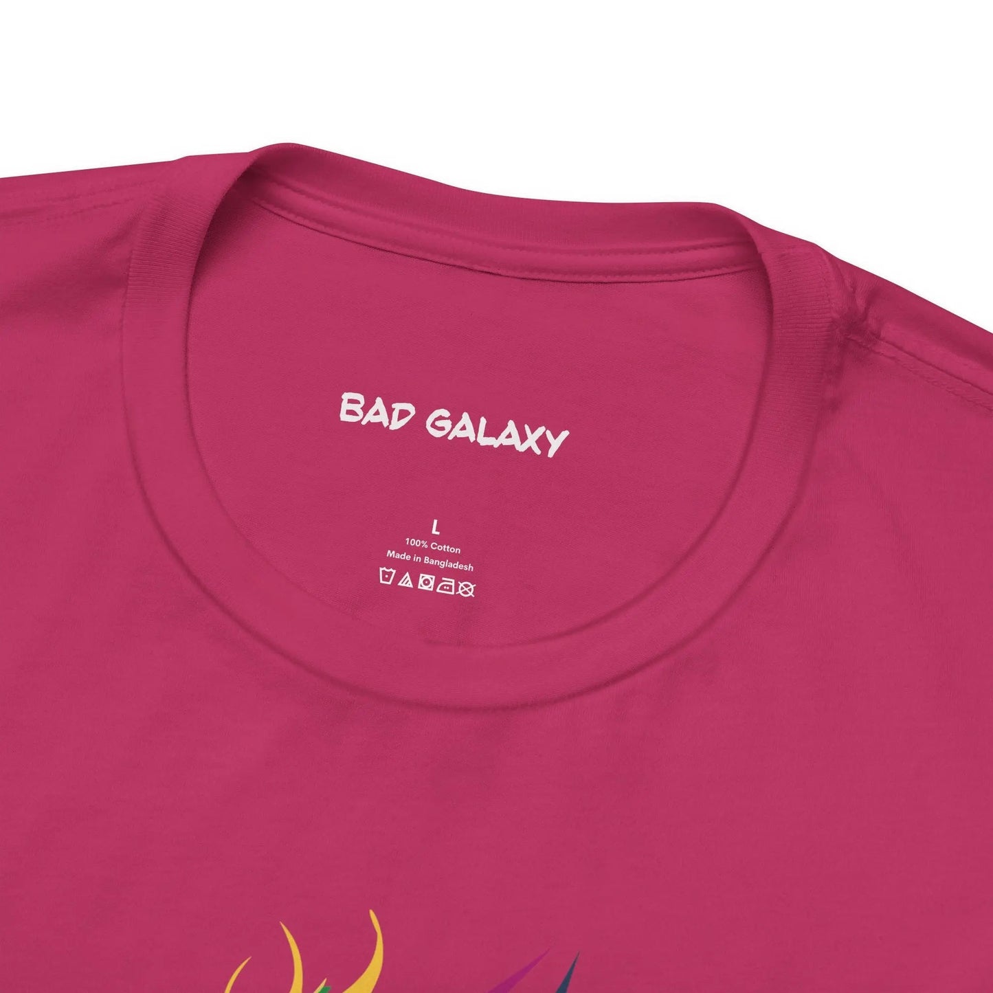 Animal T Shirt By Bad Galaxy Made To Order Cotton Tee With Eco Friendly Inks Soft Comfort Fit