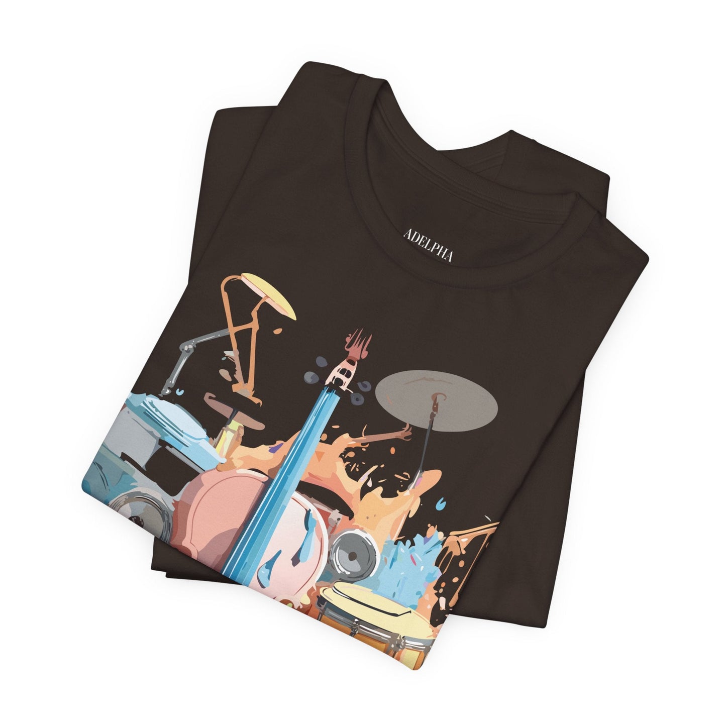 Adelpha Graphic Music T Shirt Unisex Jersey Short Sleeve Tee Art Design Premium Vintage Inspired