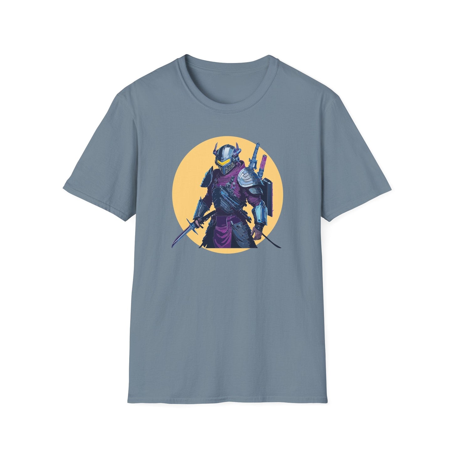 Samurai Shirt Unisex T Shirt Softstyle Gildan 64000 Cotton Tee Breathable Comfortable