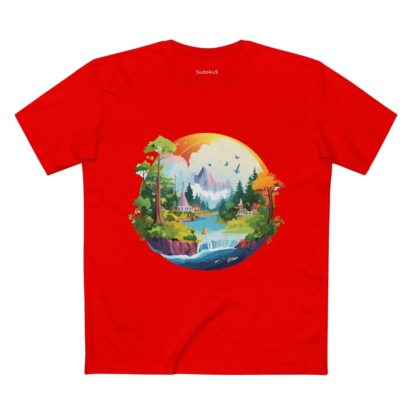 Fantasy Graphic Unisex 100 Cotton Staple Tee 25