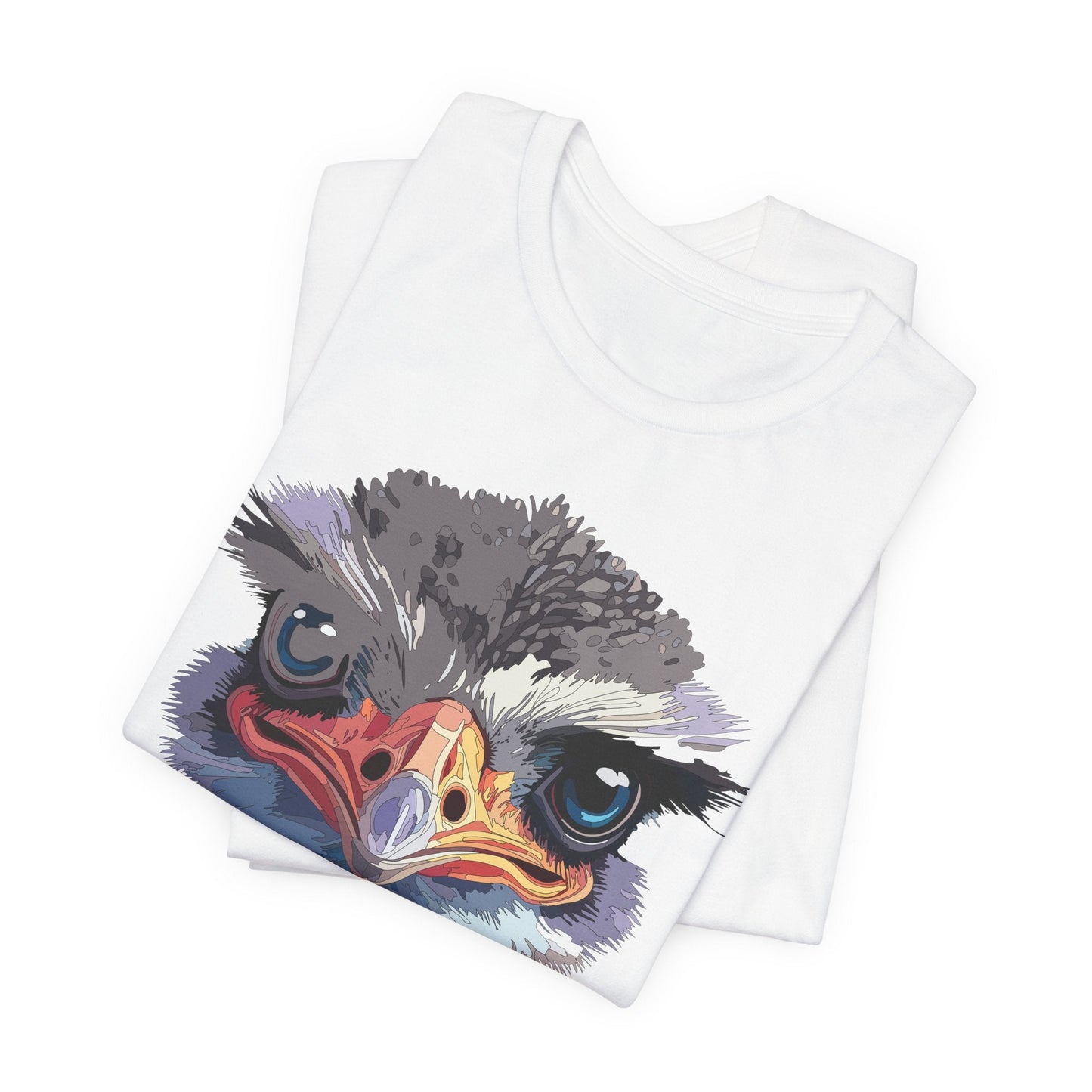 Unisex Animal Tee Shirt With Art Design Wild Animals Shirt Gildan Softstyle 64000