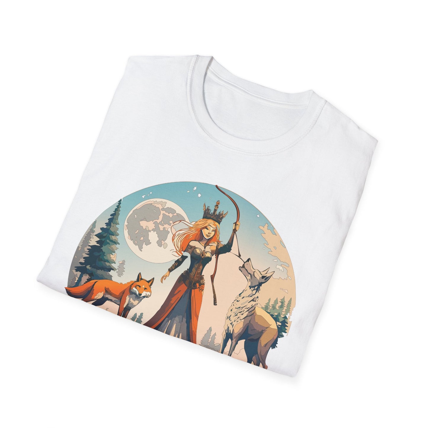 Womens Graphic T Shirts Art Design Shirt Softstyle Gildan 64000 Unisex Tee Ring Spun Cotton