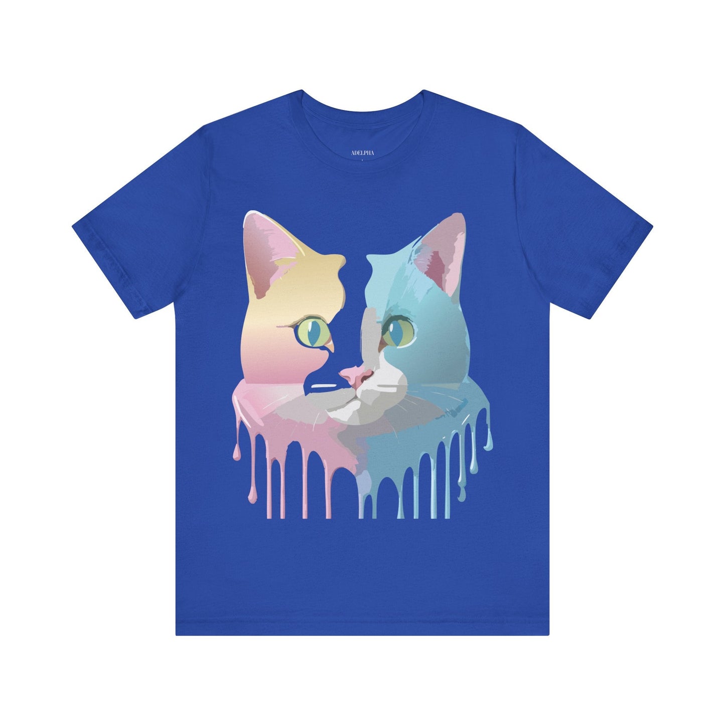 Cat Graphic Tee Unisex Vintage Inspired Shirt By Adelpha Limited Edition