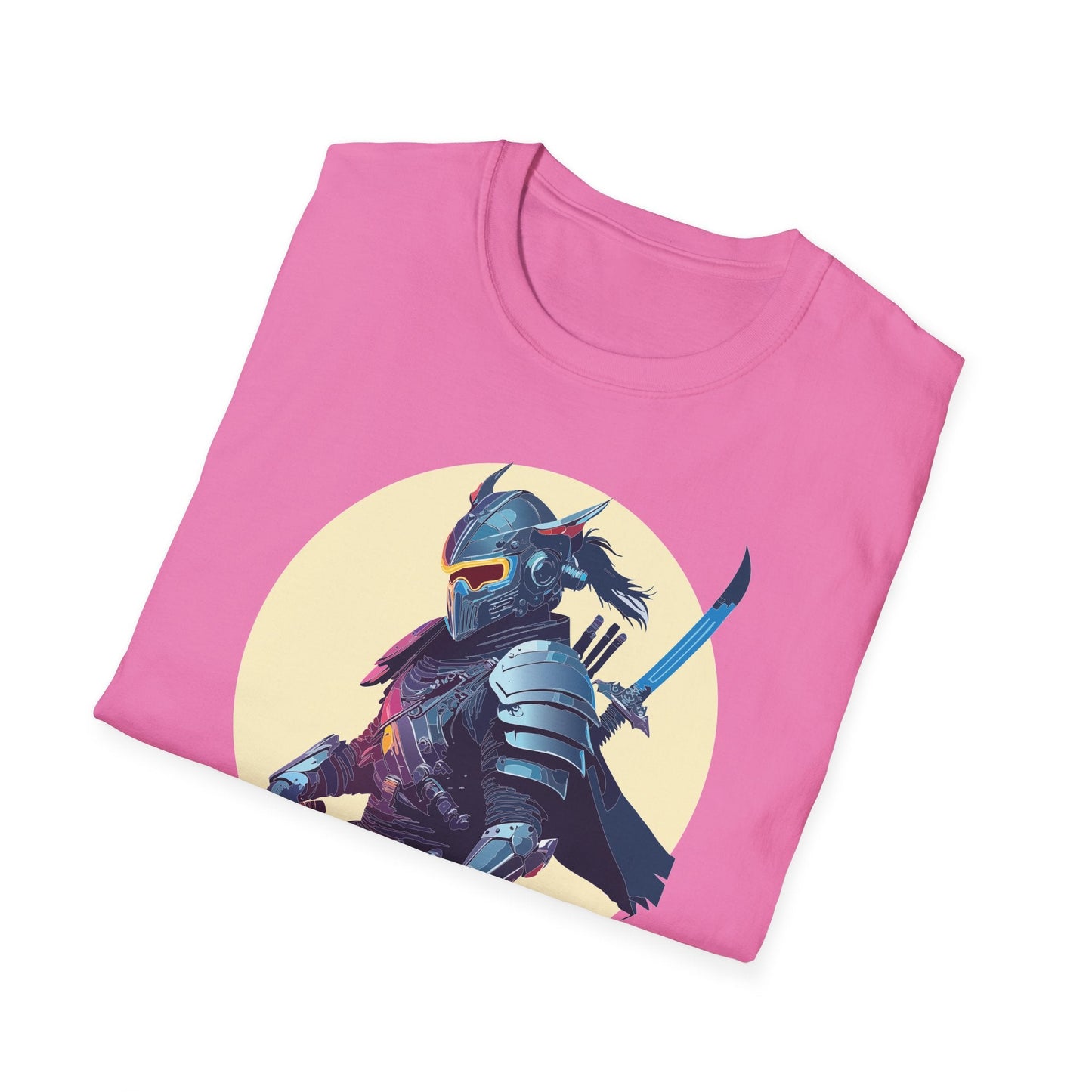 Samurai Shirt Unisex Softstyle Short Sleeve T Shirt Gildan 64000 Breathable Comfort Wear