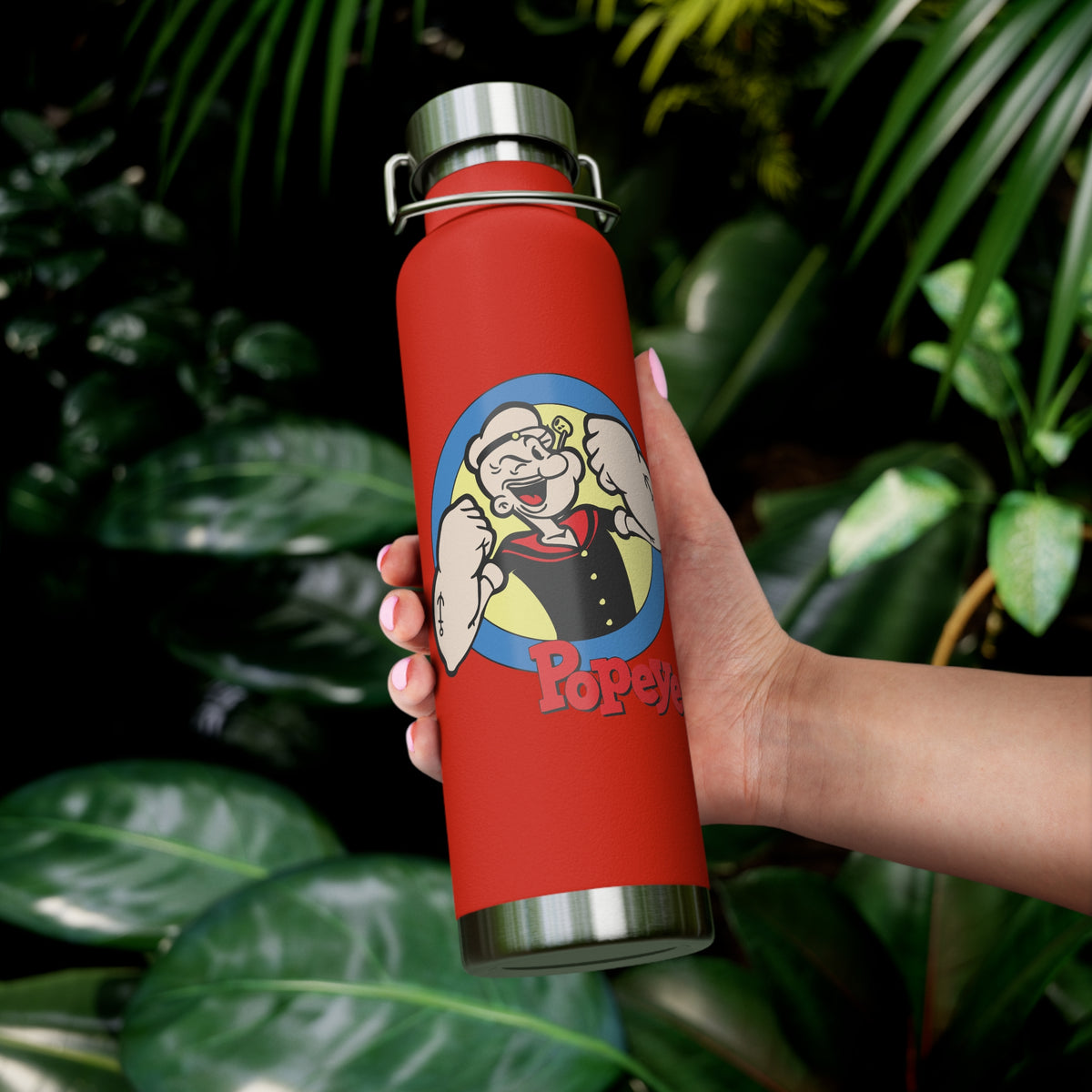 22oz Copper Insulated Water Bottle with Cartoon Design - CV75