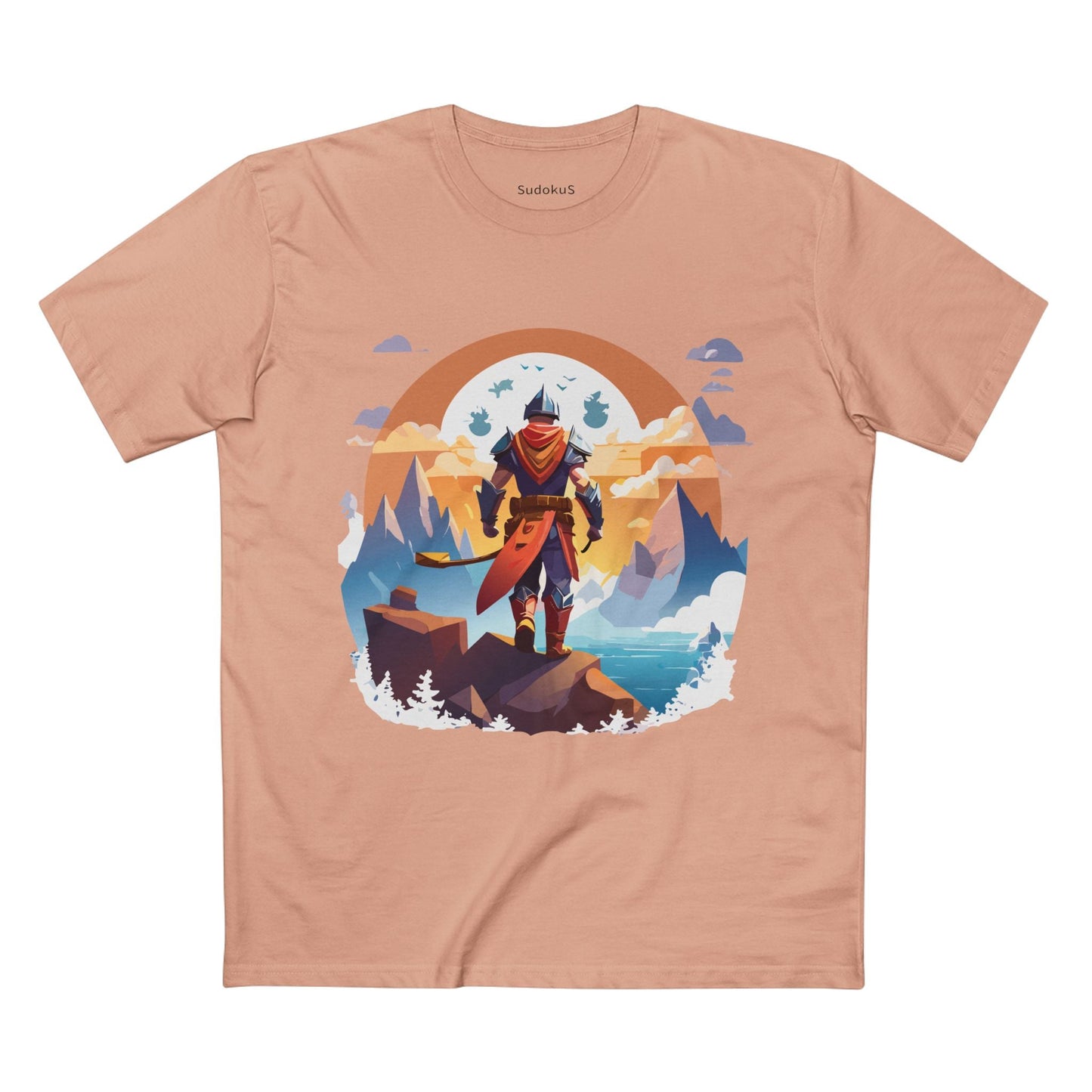 Adventures Graphic Unisex 100 Cotton Staple Tee 7
