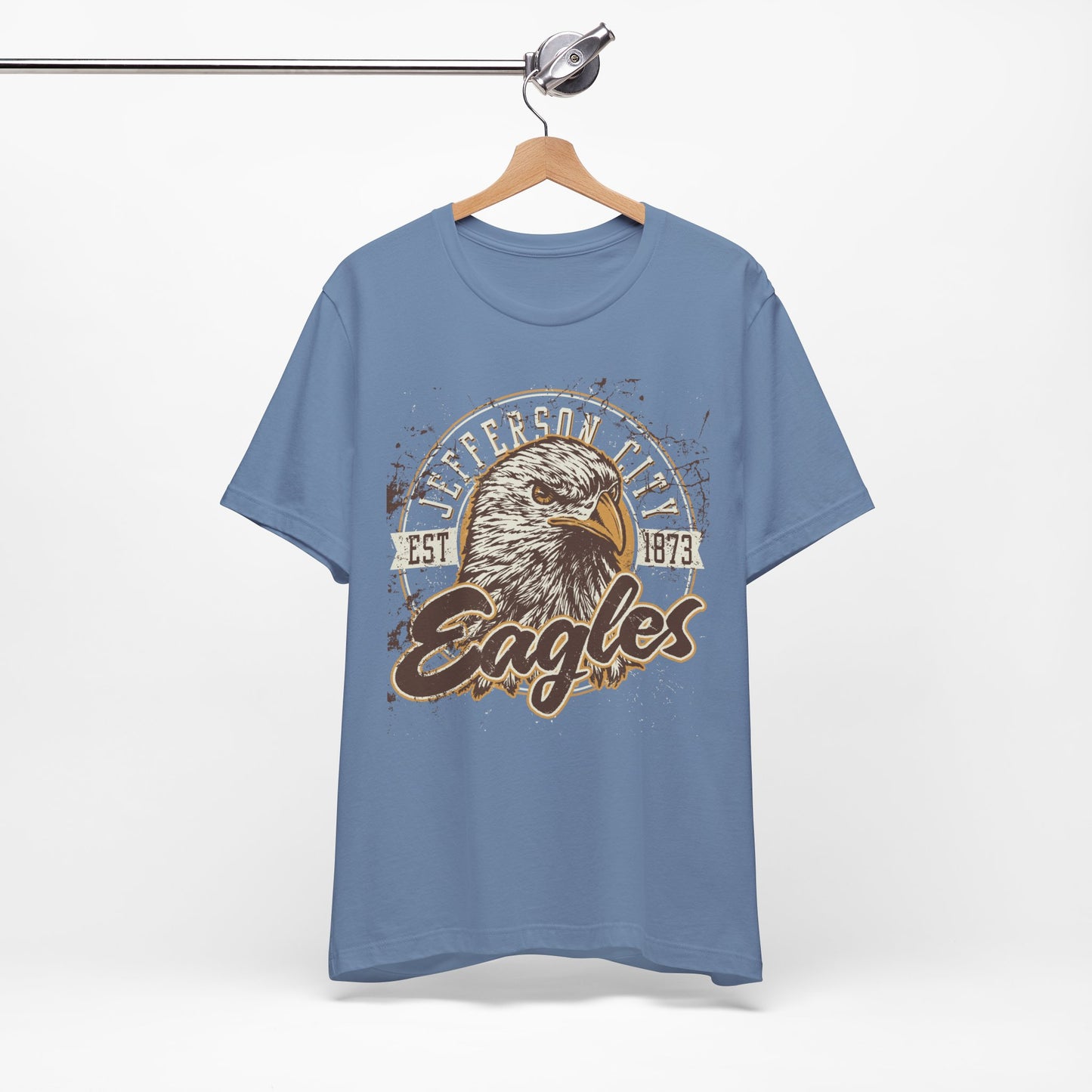 Sports Team Vintage Tee, Football Graphic T-Shirt, Eagle Graphic T-Shirt, Vintage Shirt, Design Football Tees