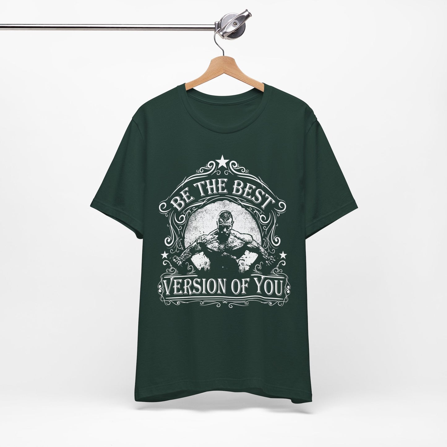Be The Best Version Of You T-Shirt Motivational Fitness Tee