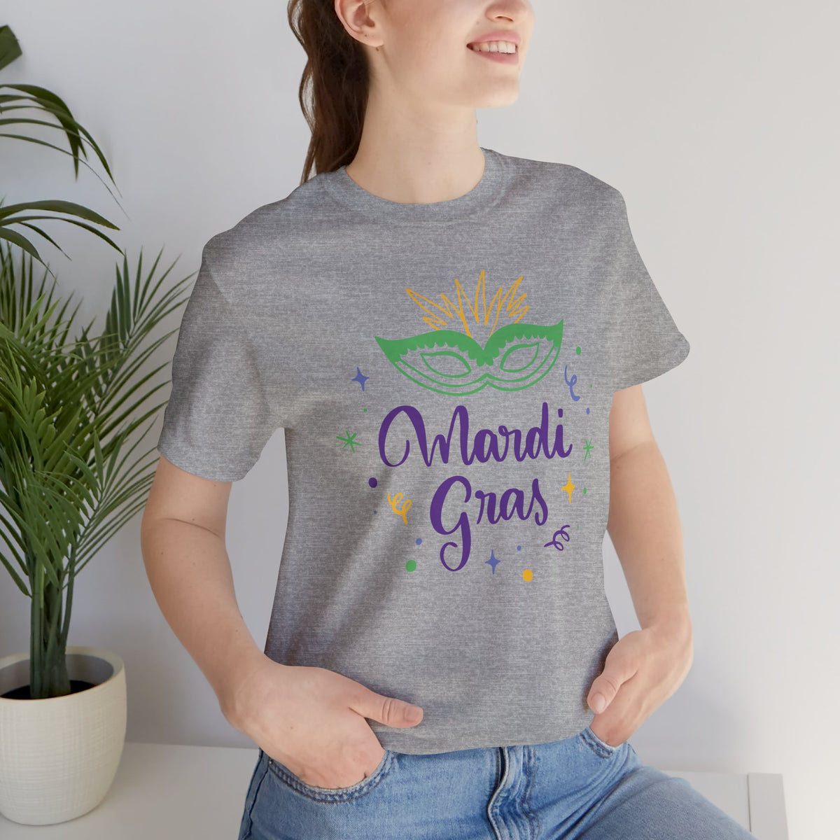 Camiseta unisex de algodón para carnaval