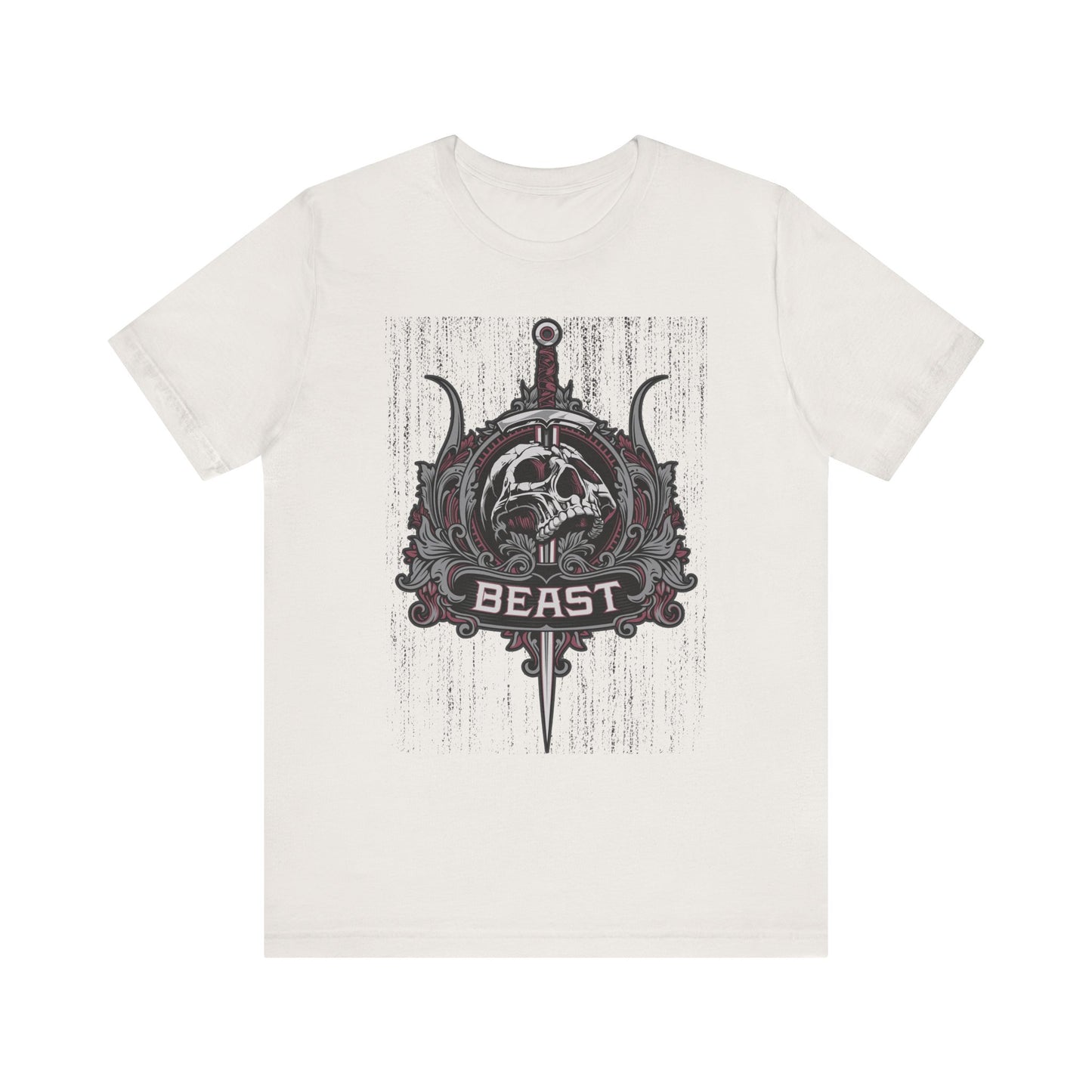 Beast Graphic Tee, Graphic T-Shirt, Artistic Vintage T-Shirt, Vintage Shirt, Skull Tee, Art Design Skull Tees