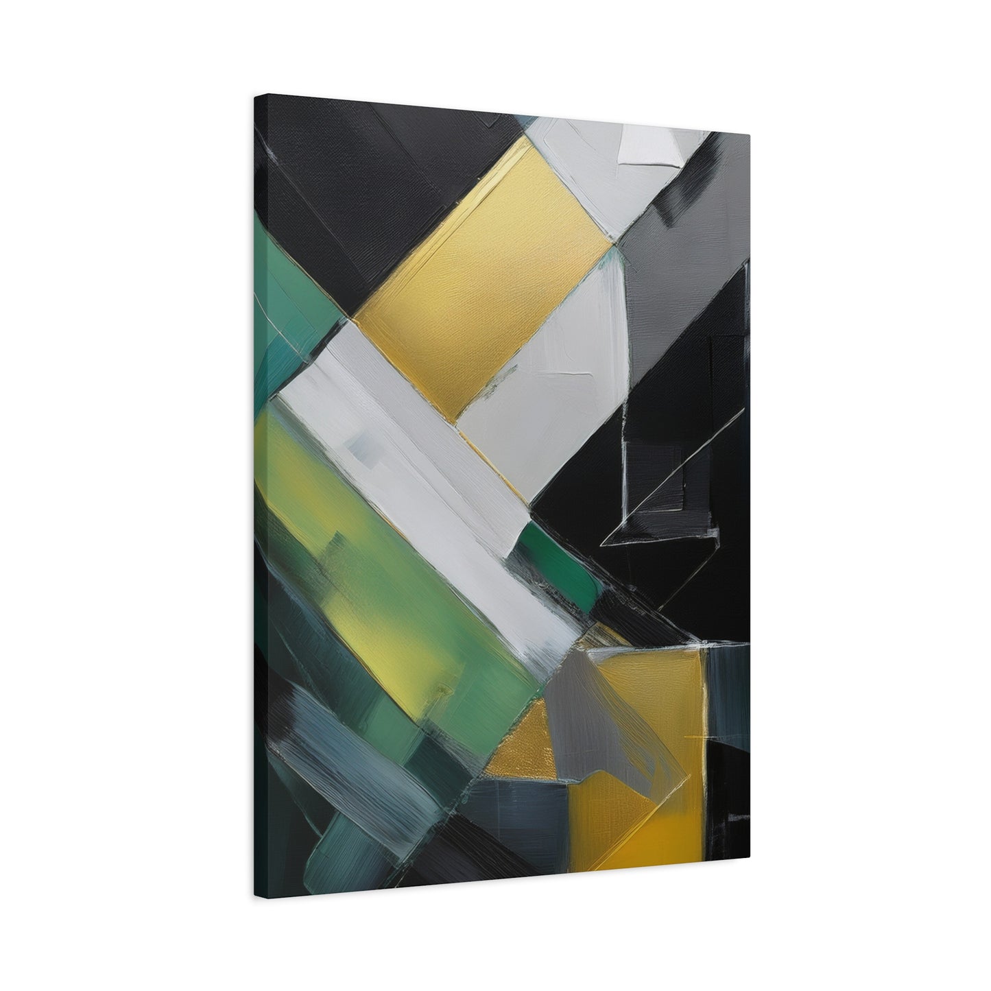 Abstract Geometric Painting Print Canvas 20x24,20x30,24x30 24x32,24x36,30x40 32x48,36x48,40x60 Pine-Wood Inner Frame ABS-78