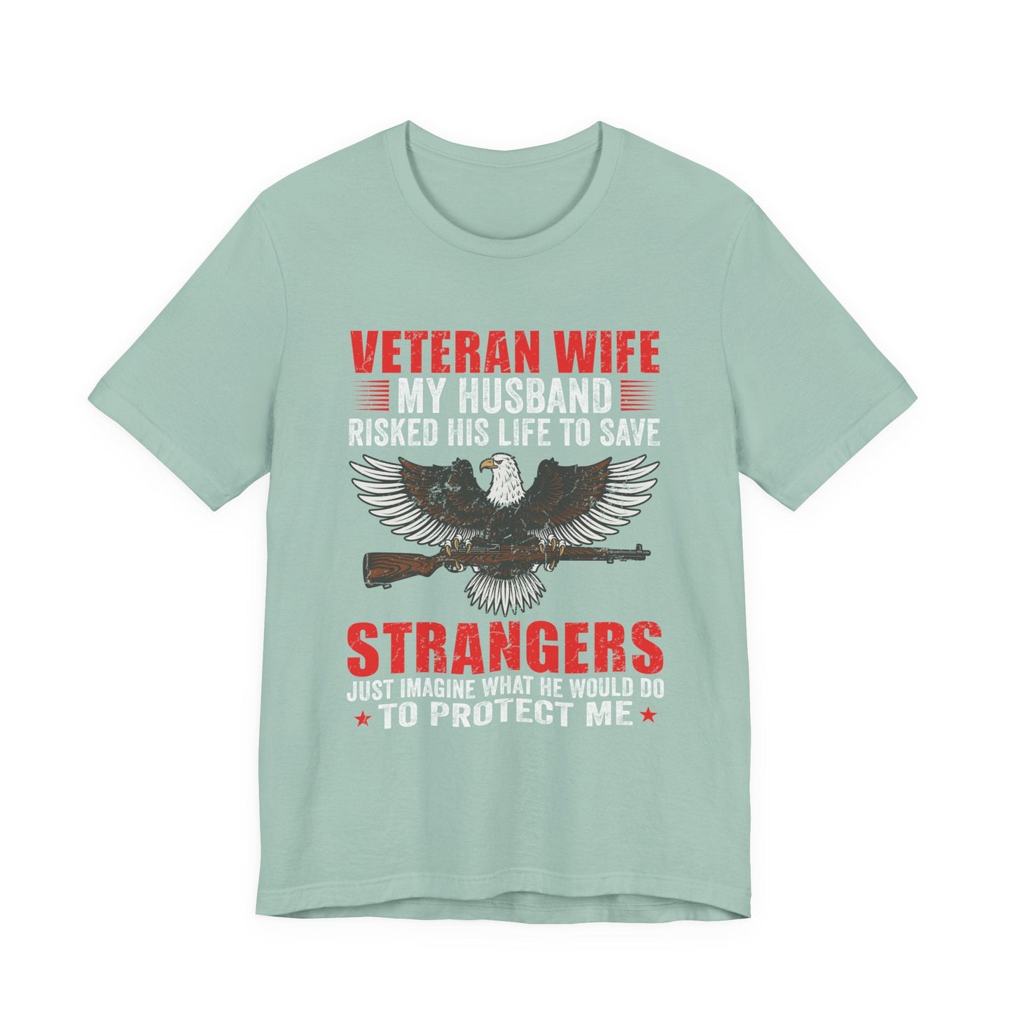 Army Veteran Patriotic Graphic Design Unisex Cotton T-Shirt v40