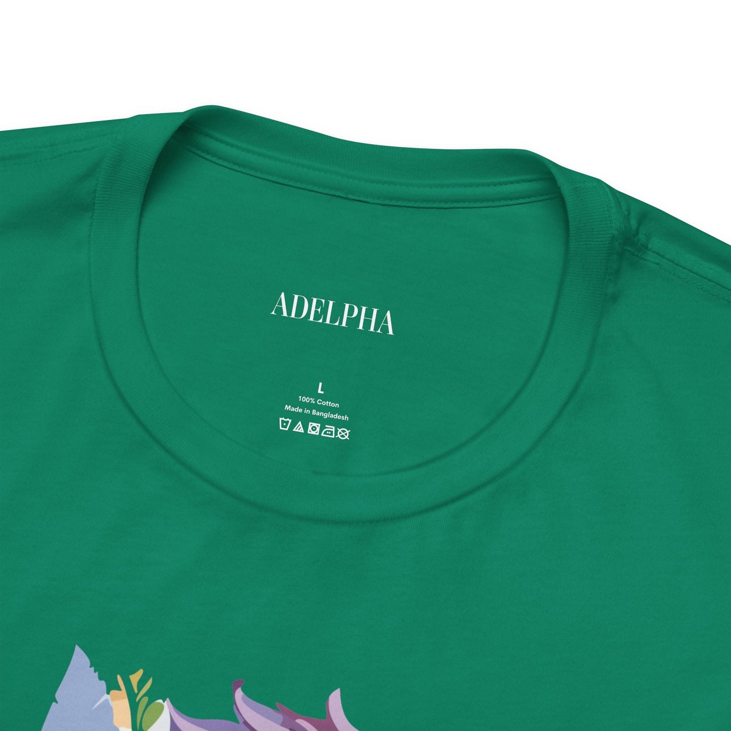 Lion Graphic Tee Unisex Short Sleeve Art Design From Adelpha Premium Vintage Inspired Tee