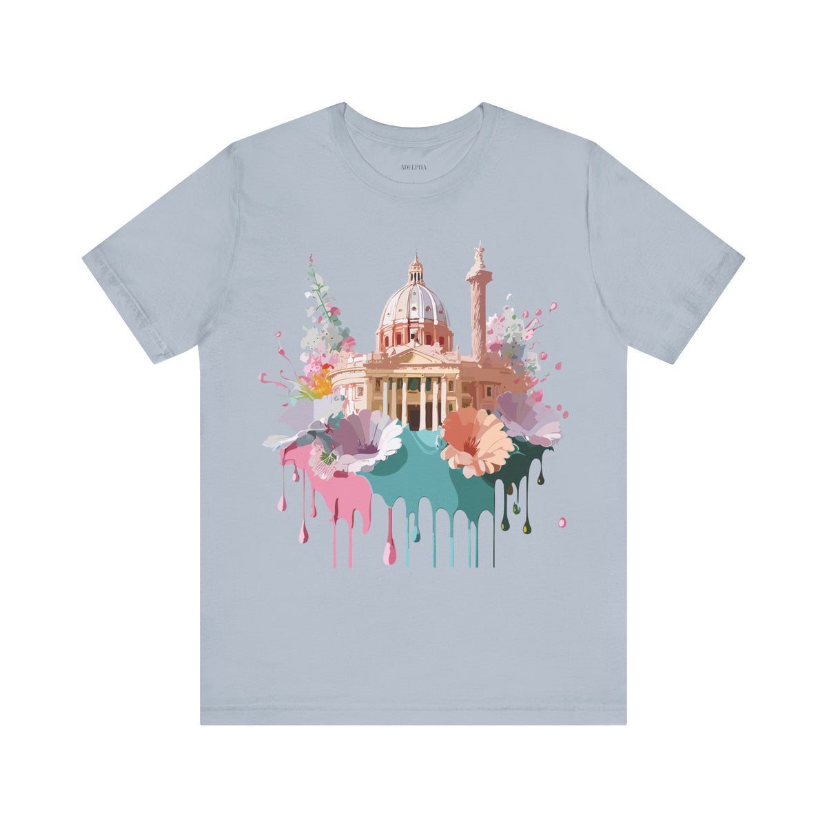 Unisex Cotton Bella+Canvas Tee with Rome