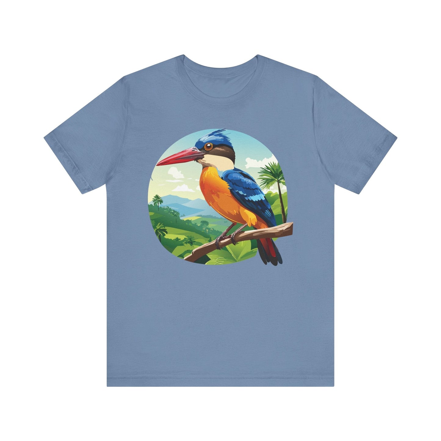 Unisex Animal Shirt With Art Design Featuring Wild Animals Jersey Short Sleeve Tee