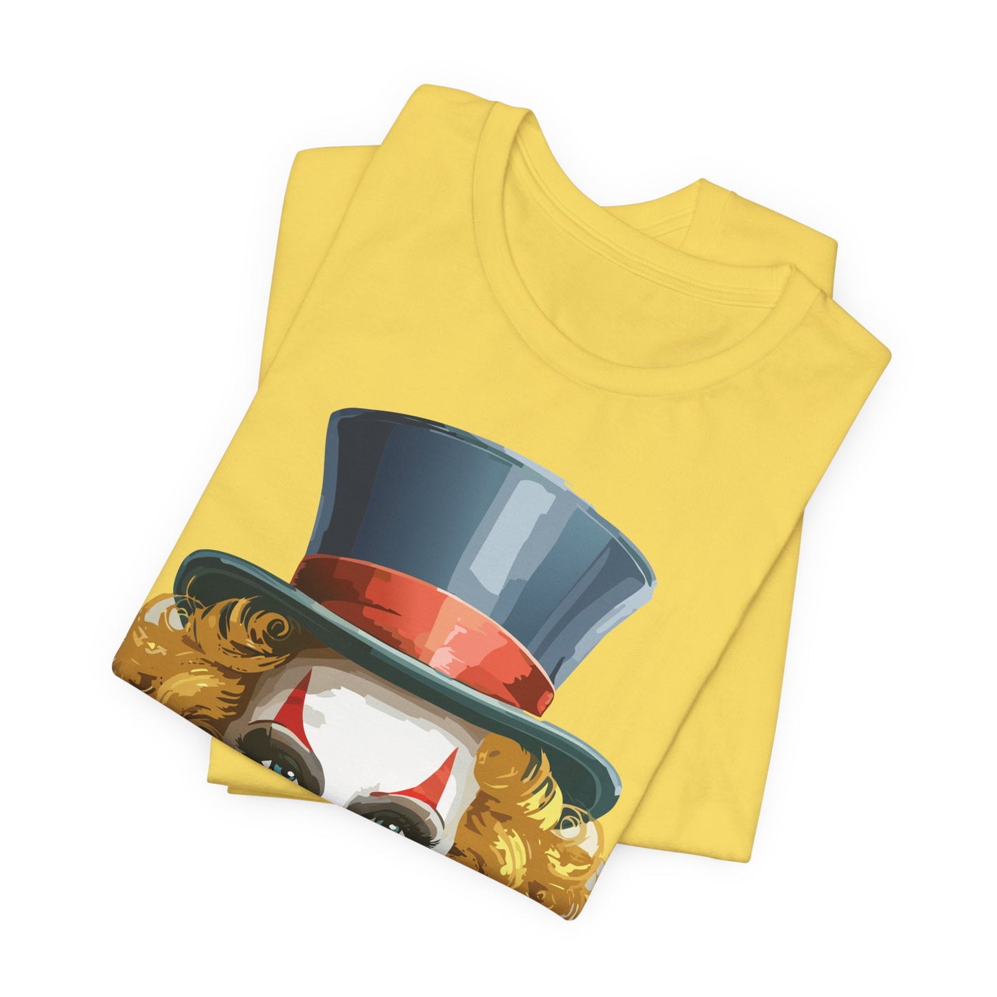 Clown Shirt, Funny Shirt, T-Shirt with Clown, Funny Art Design Tee, Circus Tees, Circus T-Shirt, Unisex Humor Wear 11