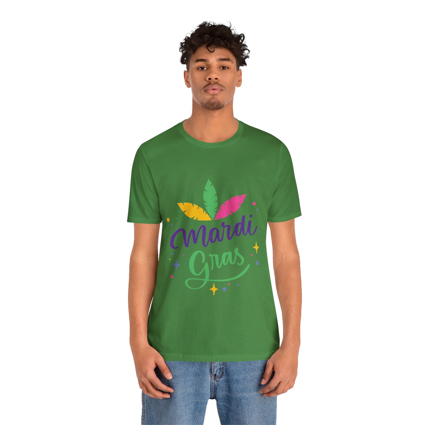 Unisex Cotton Tee Shirt for Mardi Gras