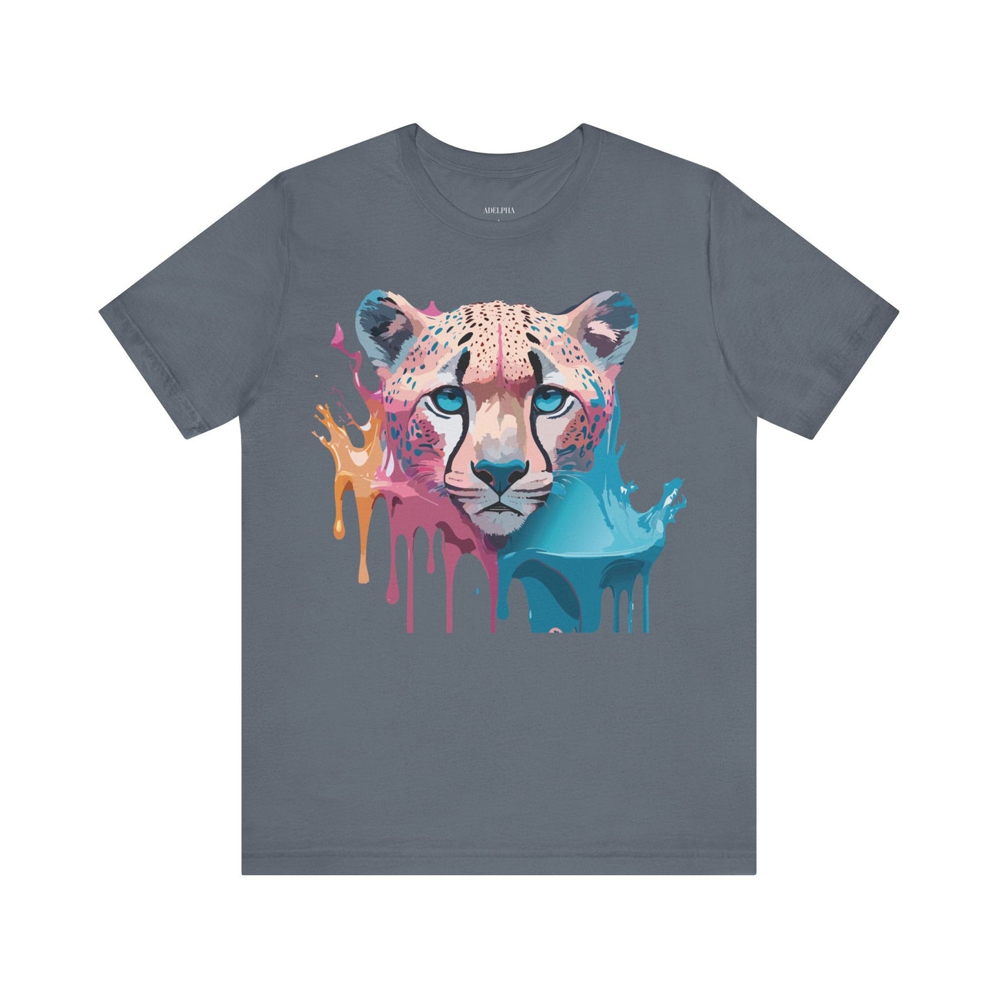 Cheetah Graphic Unisex 100 Cotton Artwork Tee 12