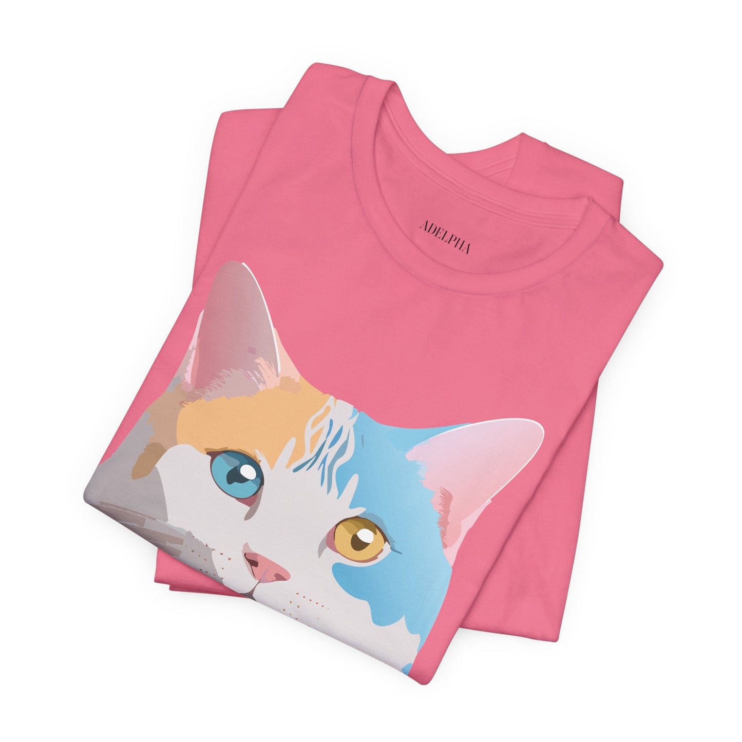 Adelpha Cat Graphic Tee Unisex Jersey Short Sleeve Vintage Inspired