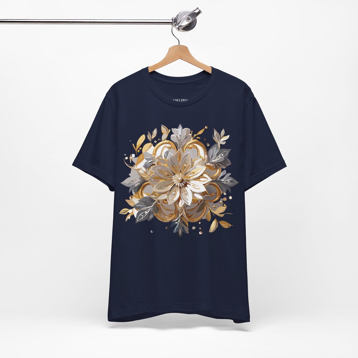 Adelpha Vintage Inspired Graphic Tee Unisex Jersey Short Sleeve Art Shirt Premium Comfort