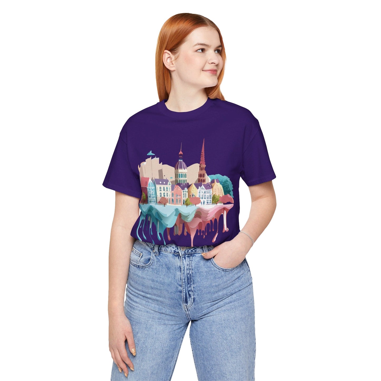 Germany Tourist Shirt Unisex Graphic Tee With Vintage Inspired Adelpha Art Premium Comfort