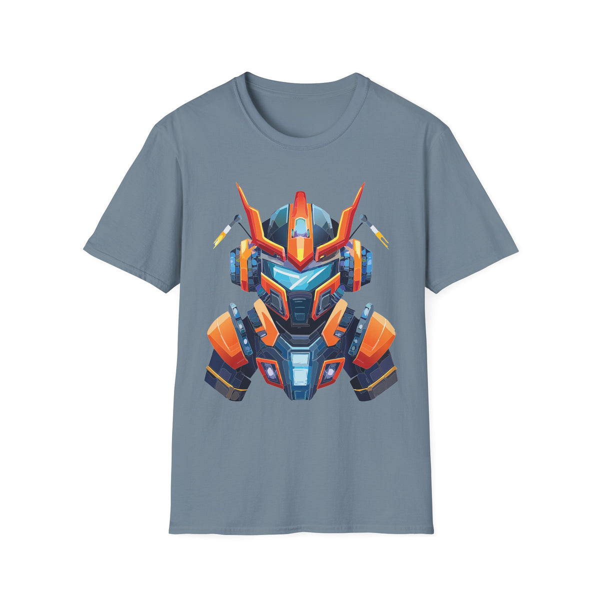 Cortoon Cyborg  Robot Terminator Graphic Tee Gildan Unisex 100 Cotton Tee Shirt h07