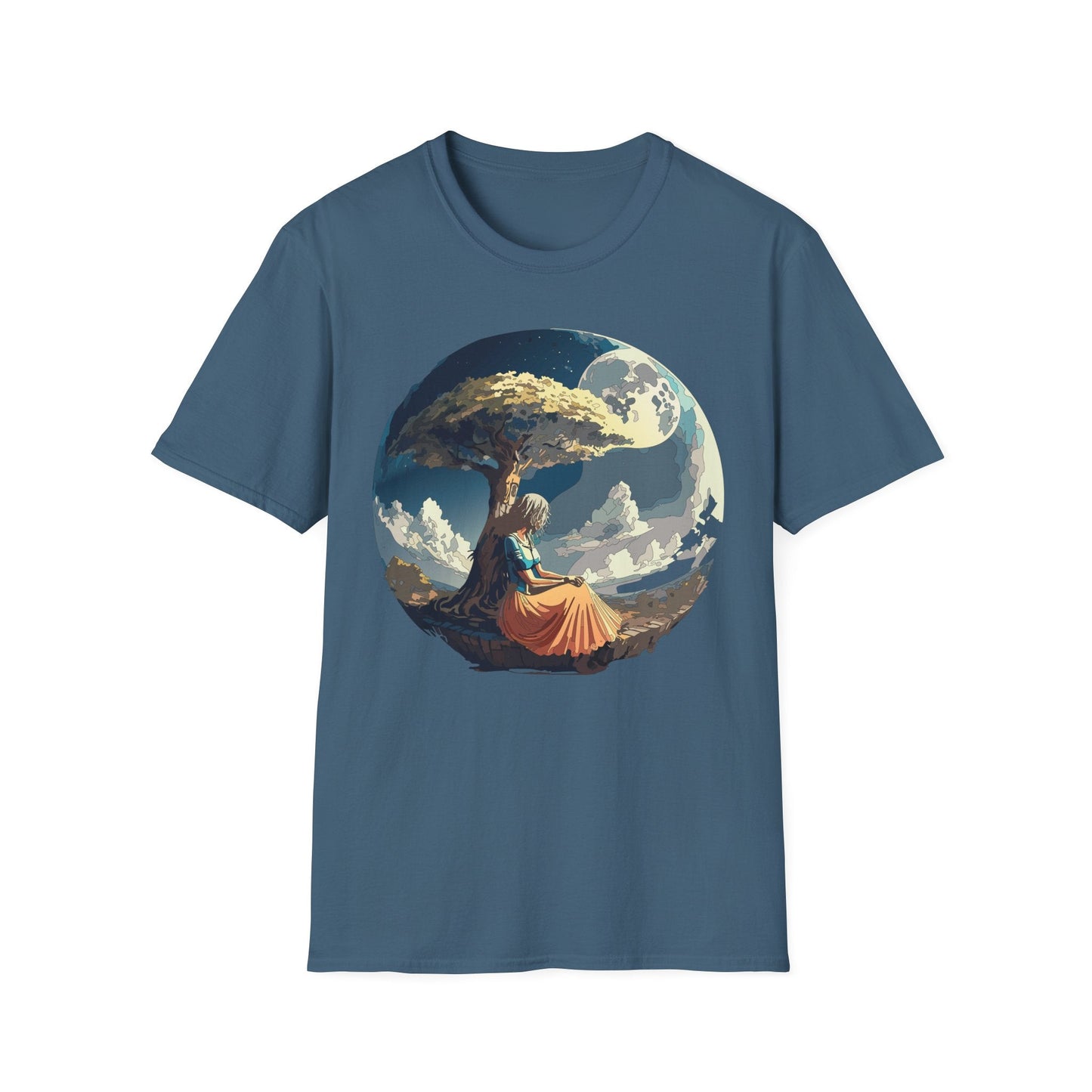 Unisex Graphic T Shirt Art Design Tee Softstyle 64000 Ring Spun Cotton Comfortable