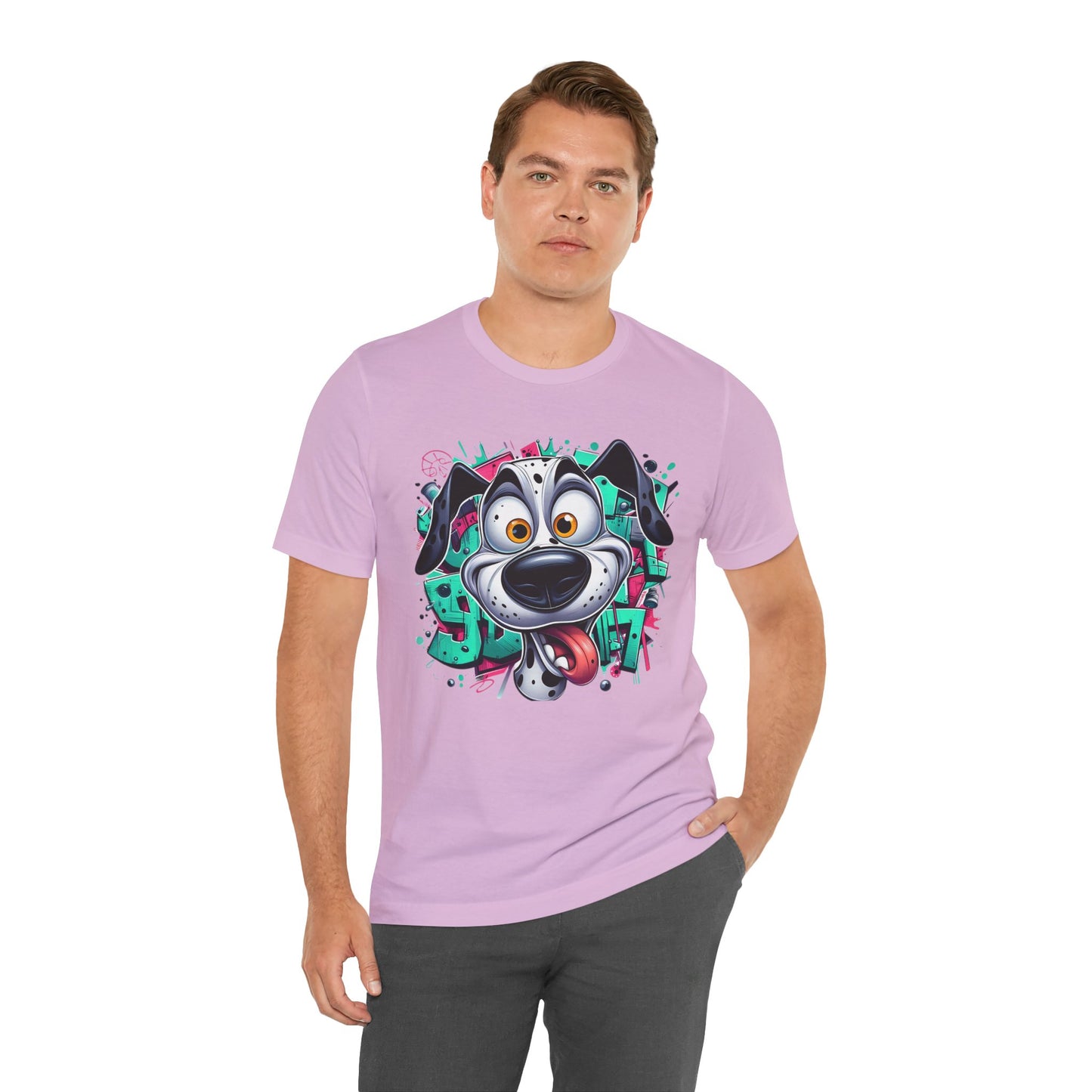 Viki Animal Tees, Dog Tee Shirt, Funny Dog T-Shirt, Art Design Top, Funny Animal T-Shirt, Graphic Tee