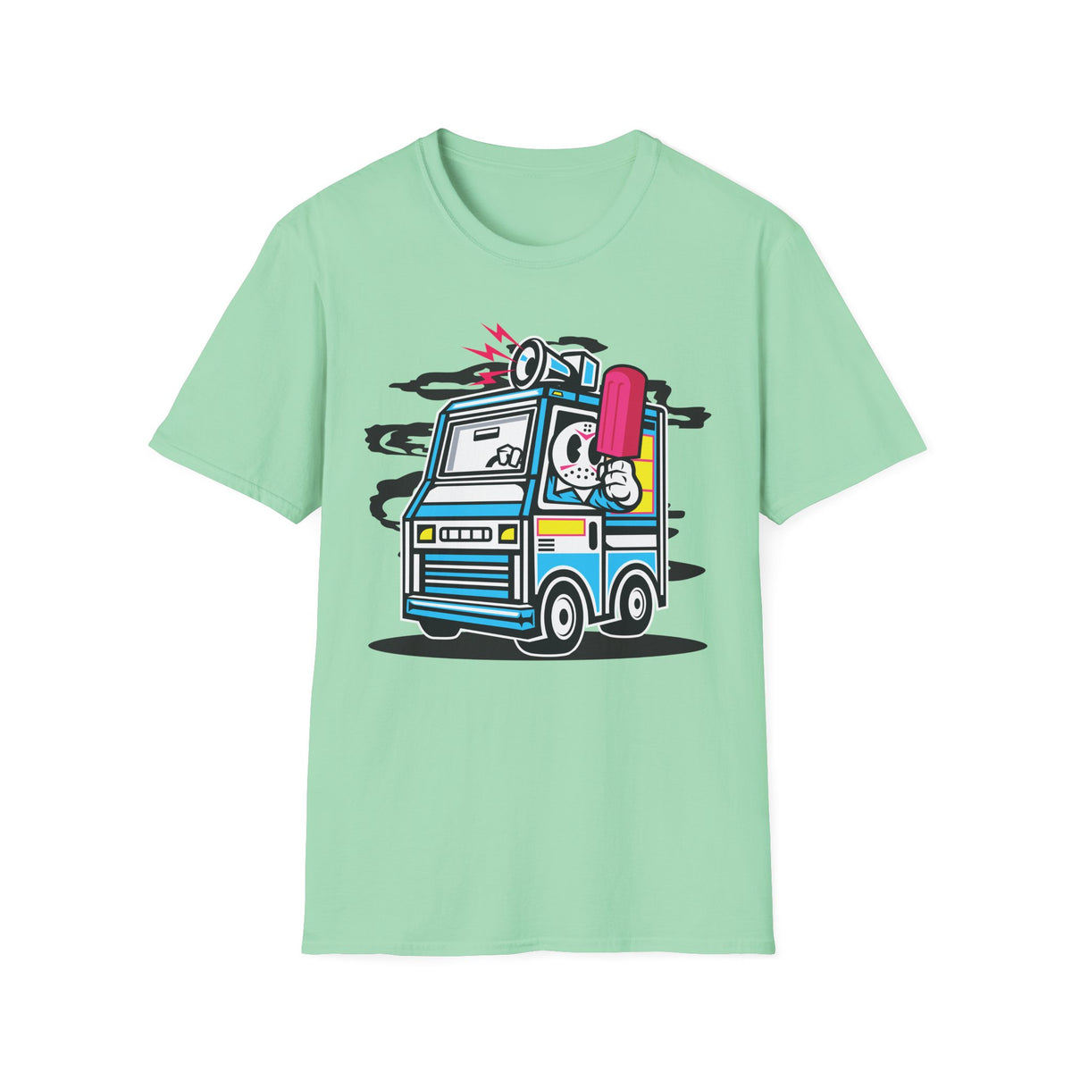 Funny Cartoon Animation Graphic Tee Gildan Unisex 100 Cotton Tee Shirt - 100