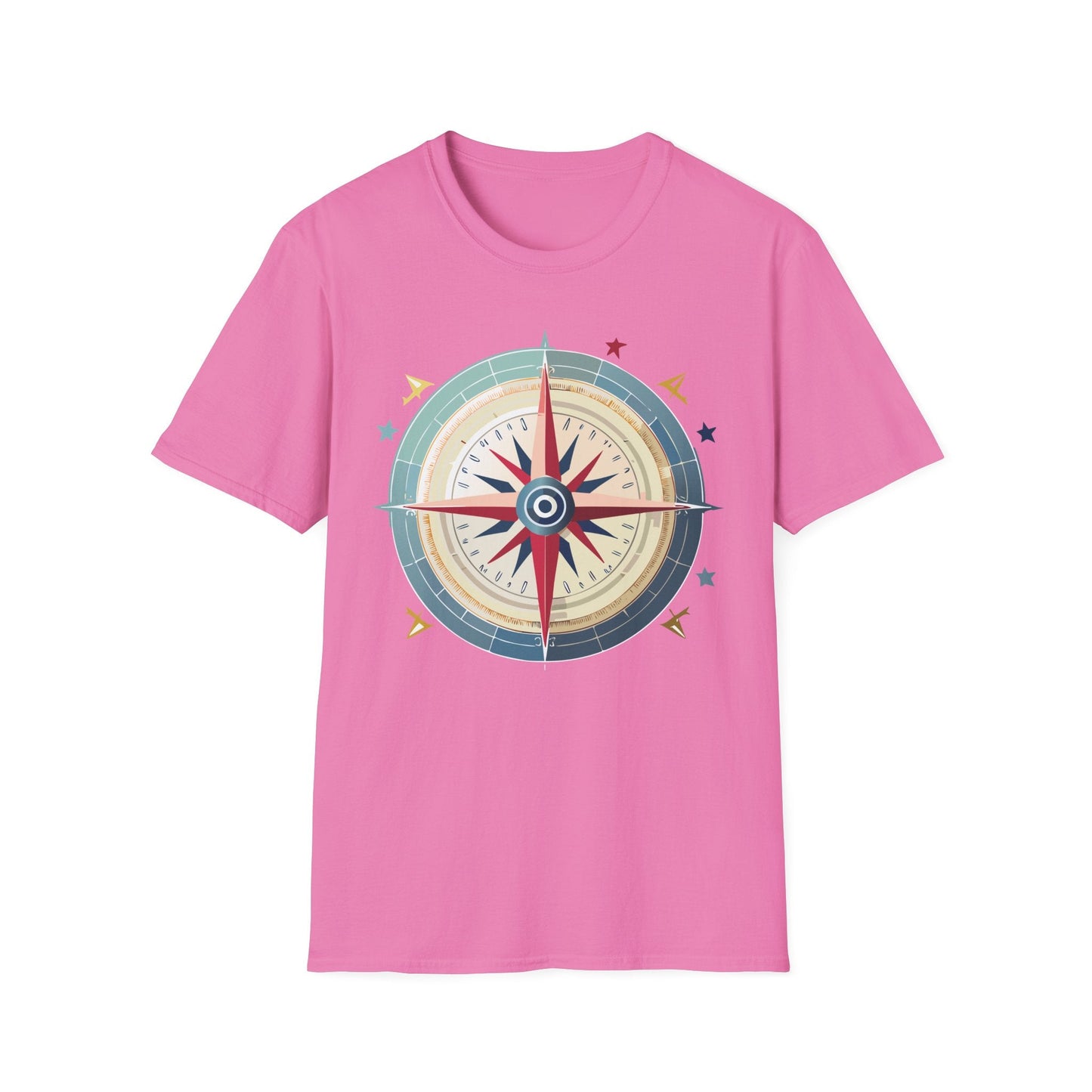 Compass Navigator Graphic Tee Unisex 100 Cotton 21