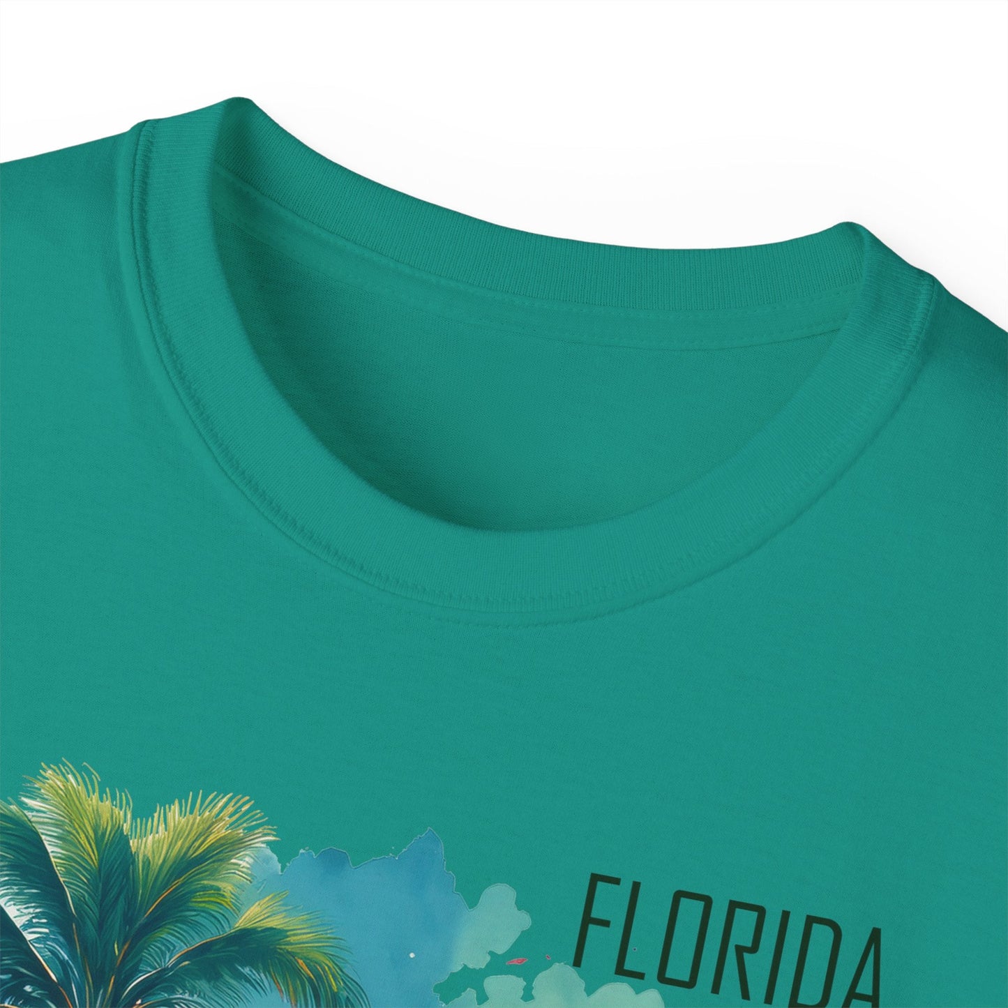 Florida Graphic Unisex Cotton T‑Shirt 2