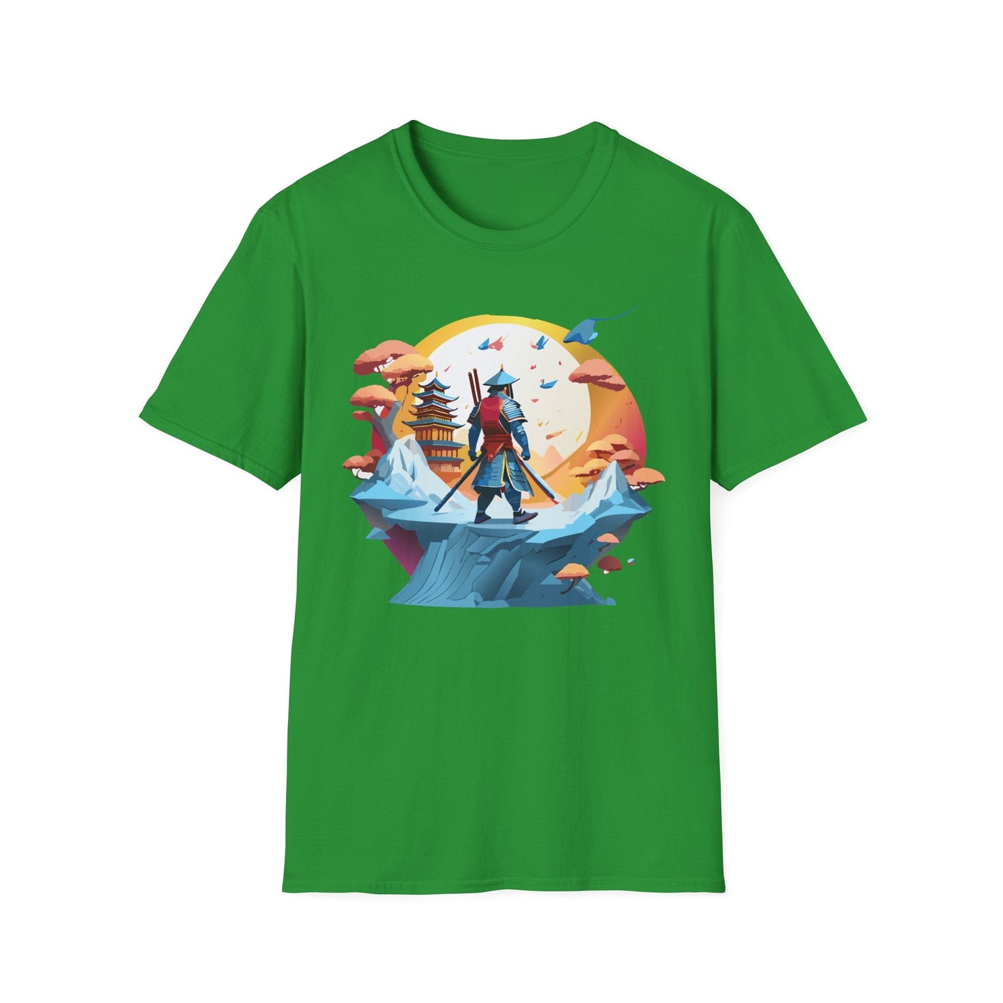 Samurai Shirt Unisex T Shirt Softstyle 64000 Gildan Tee For Everyday Comfort Durable Breathable