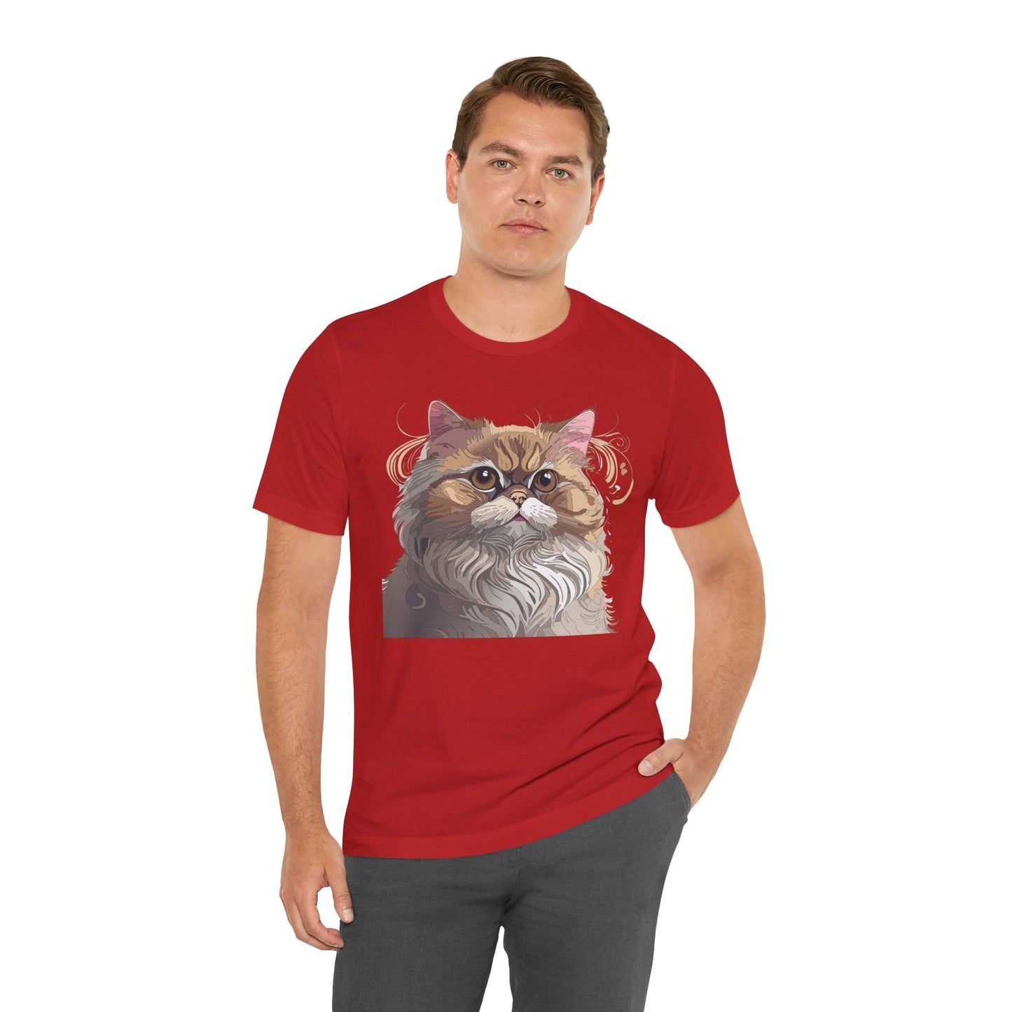 Unisex Animal Shirt With Animals Art Design Tee Short Sleeve Wildlife Print Tee Collection