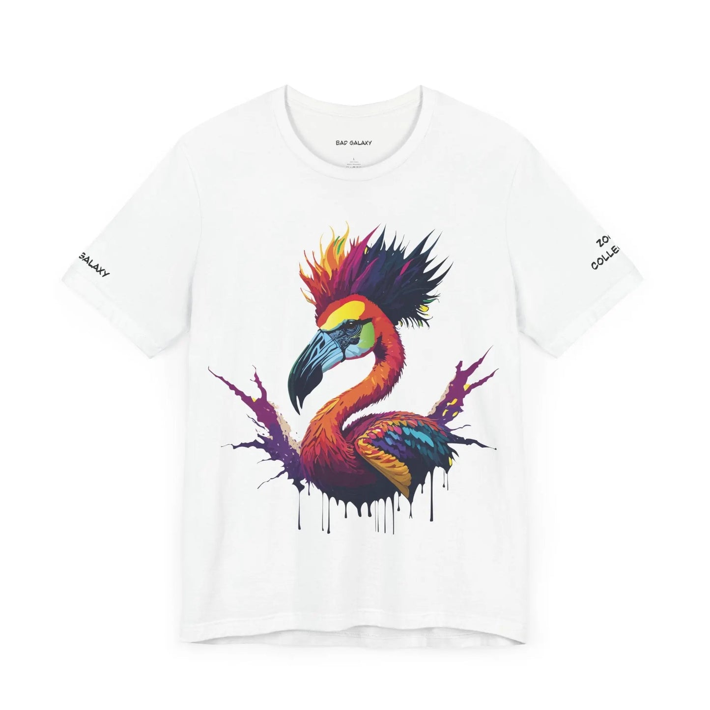 Animal T Shirt By Bad Galaxy Made To Order Cotton Tee With Eco Friendly Inks Soft Comfort Fit