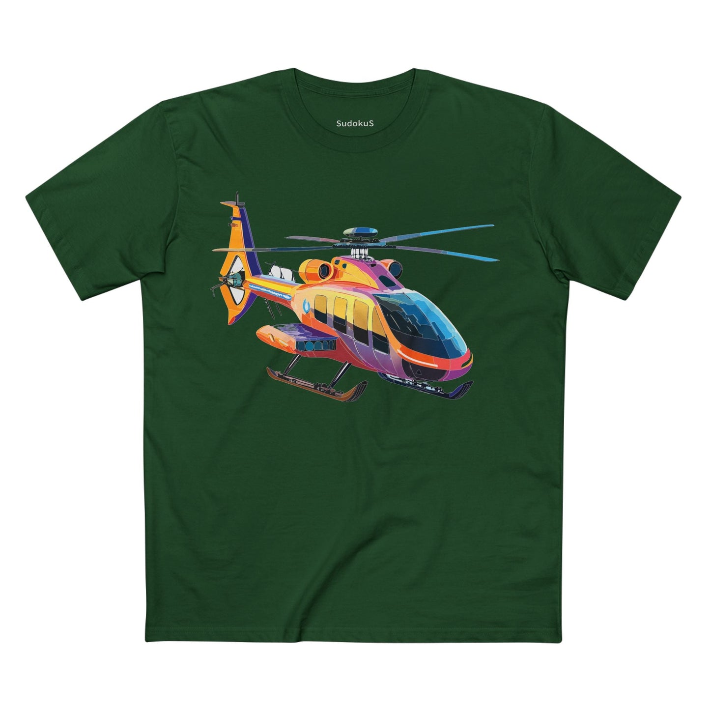 Chopper Graphic Unisex 100 Cotton Staple Tee 17