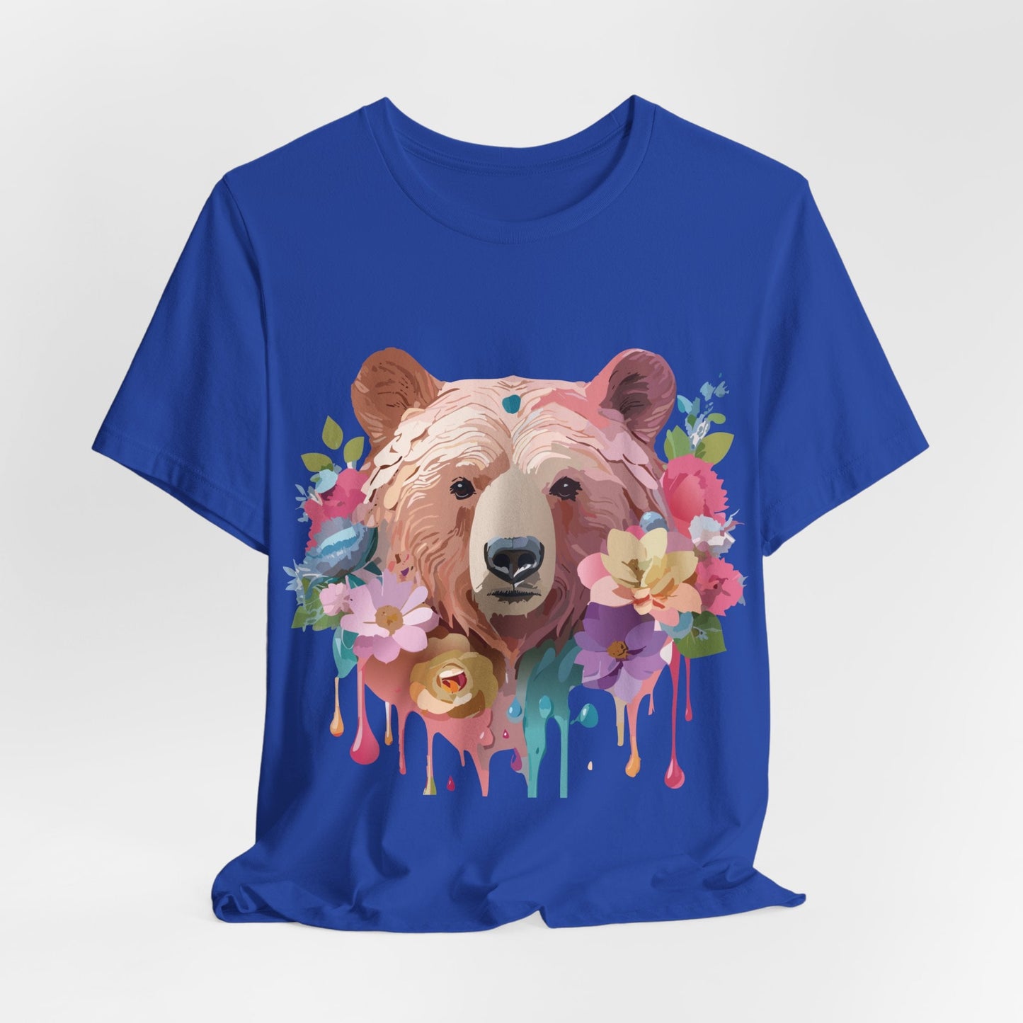 Bear Graphic T Shirt Unisex Adelpha Vintage Art Design Tee Edition