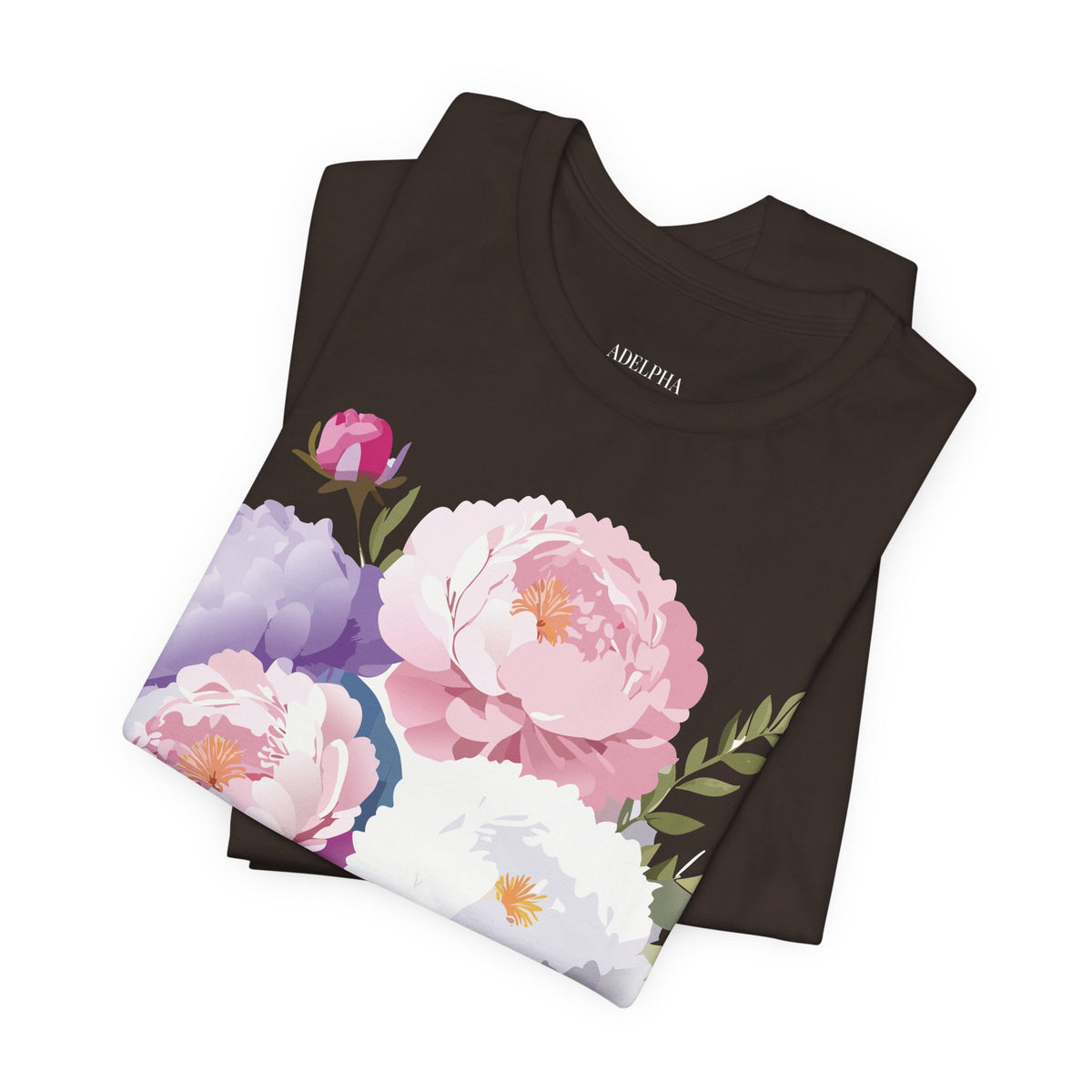 Floral Graphic Tee Shirt - Bella+Canvas Unisex 100 Cotton 36