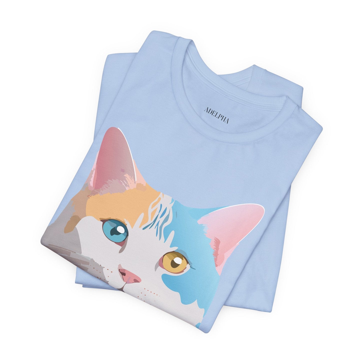 Adelpha Cat Graphic Tee Unisex Jersey Short Sleeve Vintage Inspired