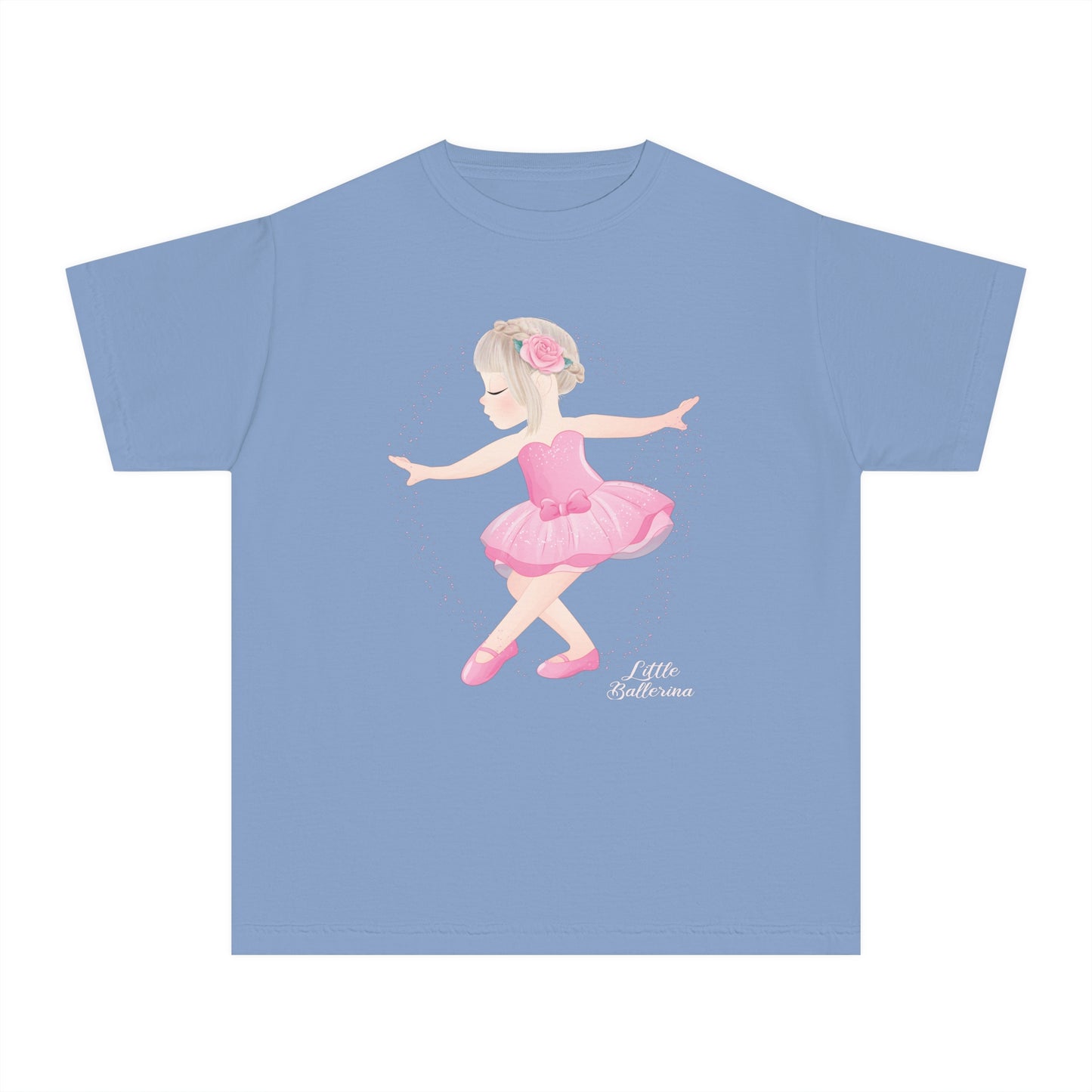 Youth Tee Shirt with Little Ballerina