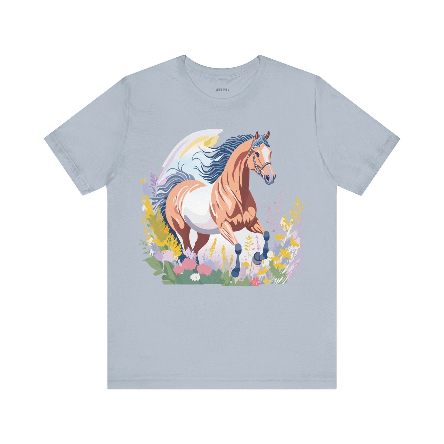 Horse Graphic Unisex 100 Cotton Vintage Animal Art T-Shirt 5