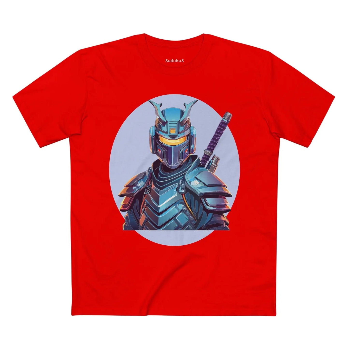 Samurai Graphic Unisex 100 Cotton Staple Tee 12