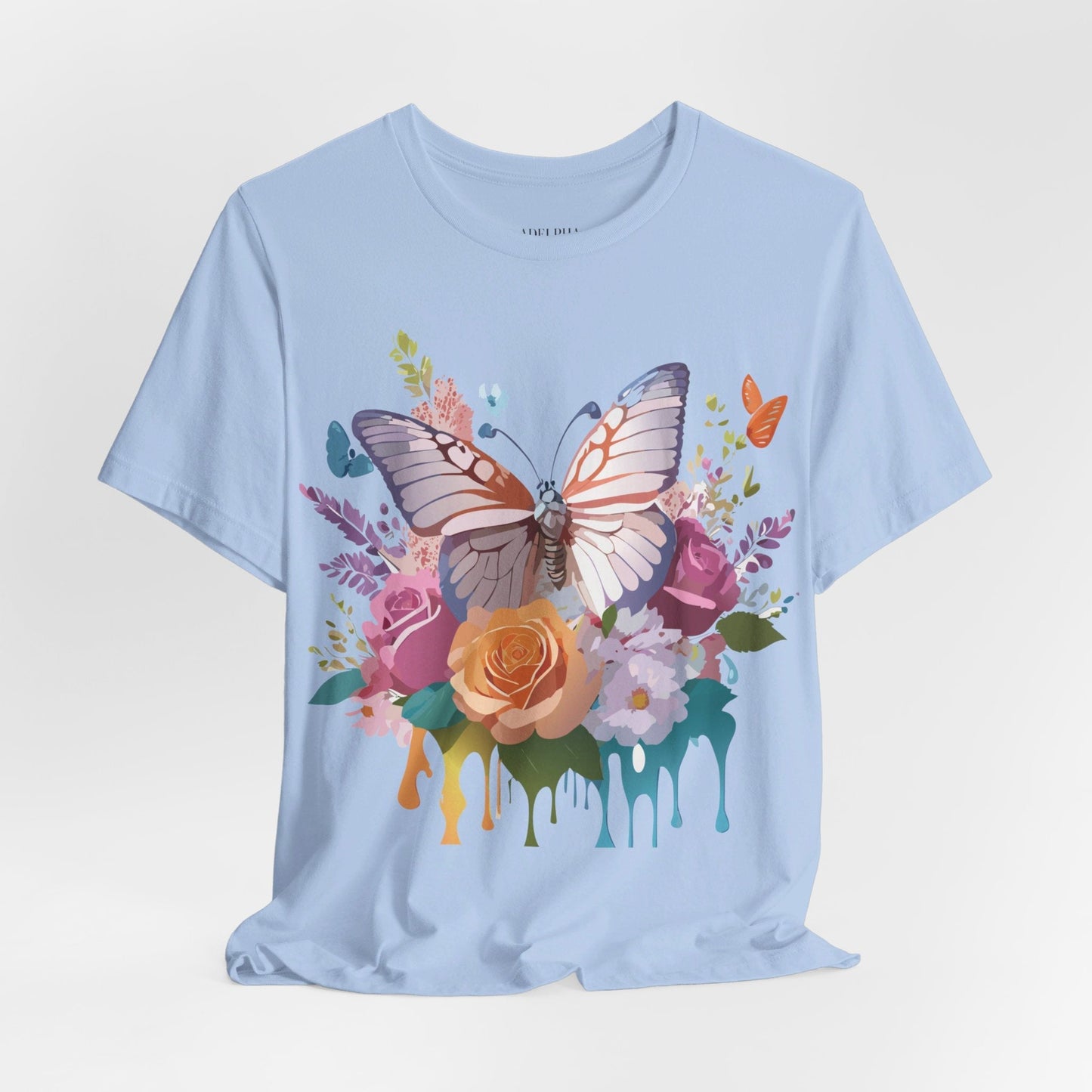 Butterfly Graphic Tee Unisex Jersey Short Sleeve By Adelpha Art Design