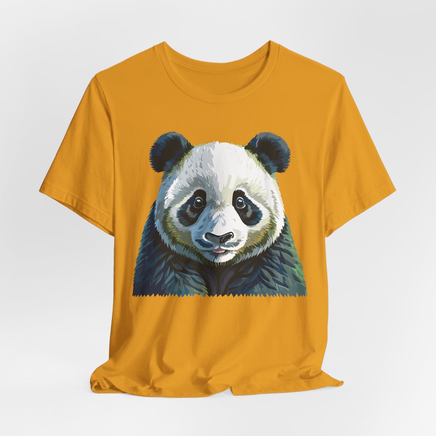 Unisex Animal Graphic Tee Shirt With Wild Animals Art Design Gildan Softstyle 64000