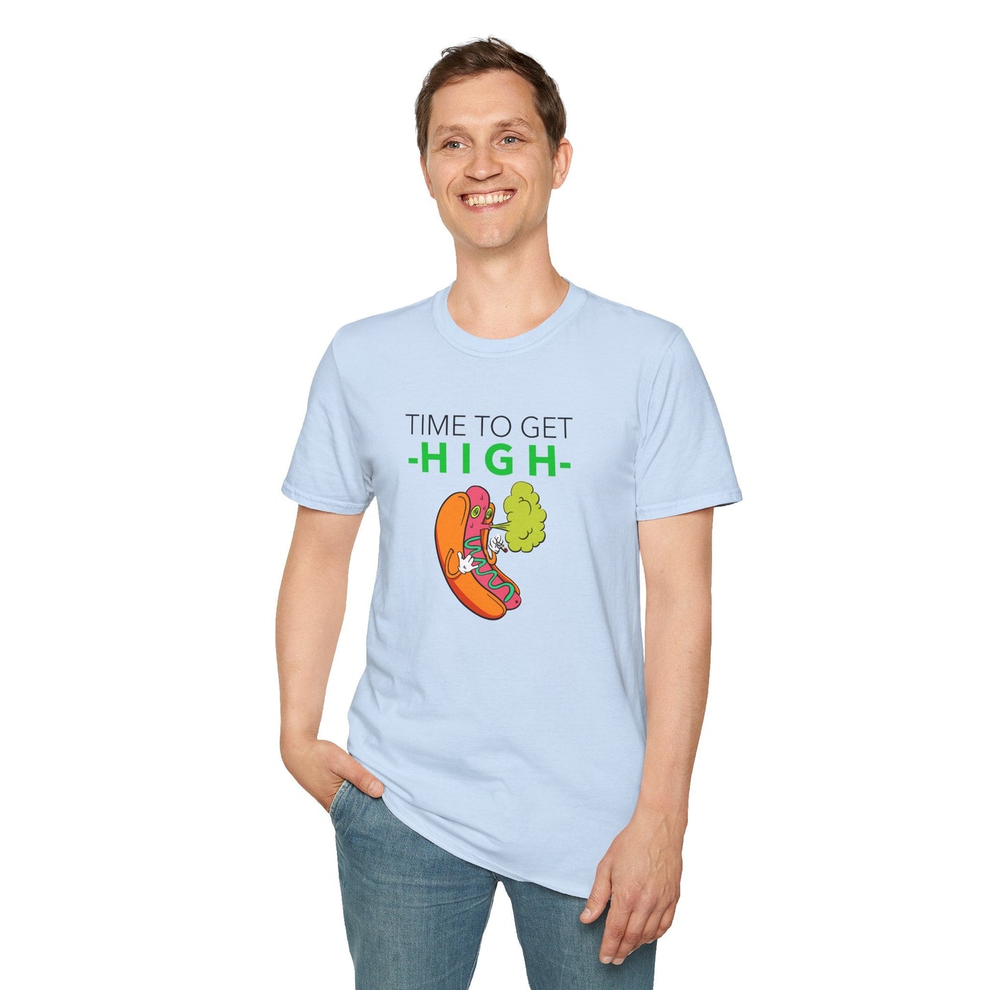 Funny Food T Shirt Unisex Gildan Softstyle 64000 Tee Art Design One Hundred Percent Ring Spun Cotton Lightweight