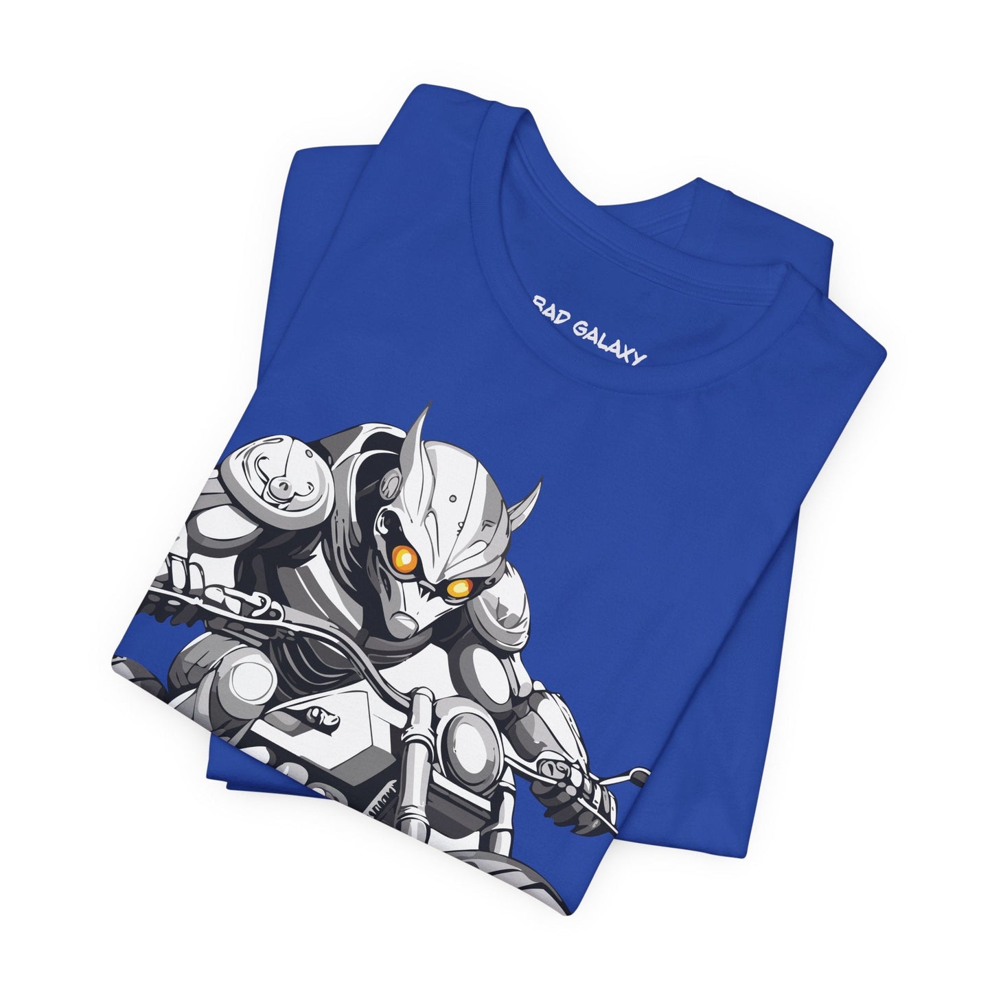 Tee Shirt With Alien From Bad Galaxy 100 Percent Cotton Lightweight Made In USA Eco Friendly Inks