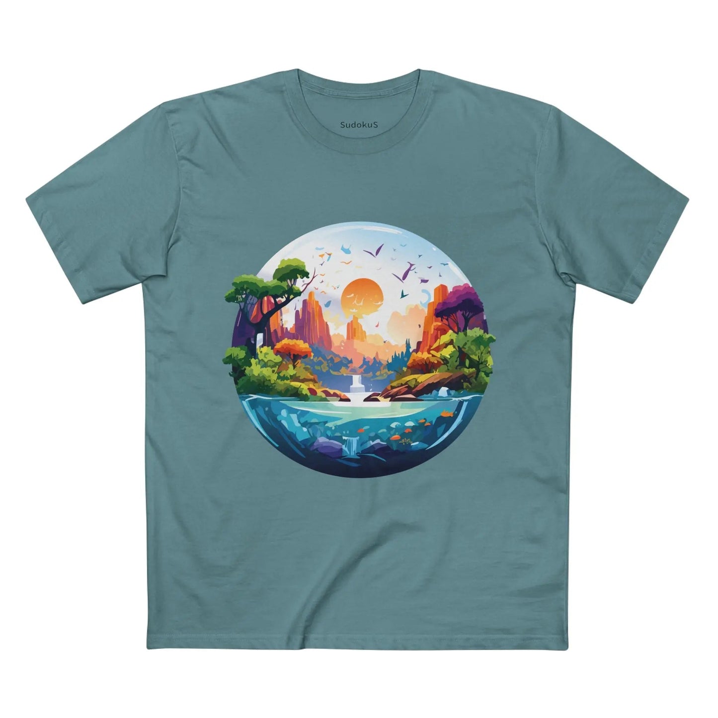 Fantasy Graphic Unisex 100 Cotton Staple Tee 9