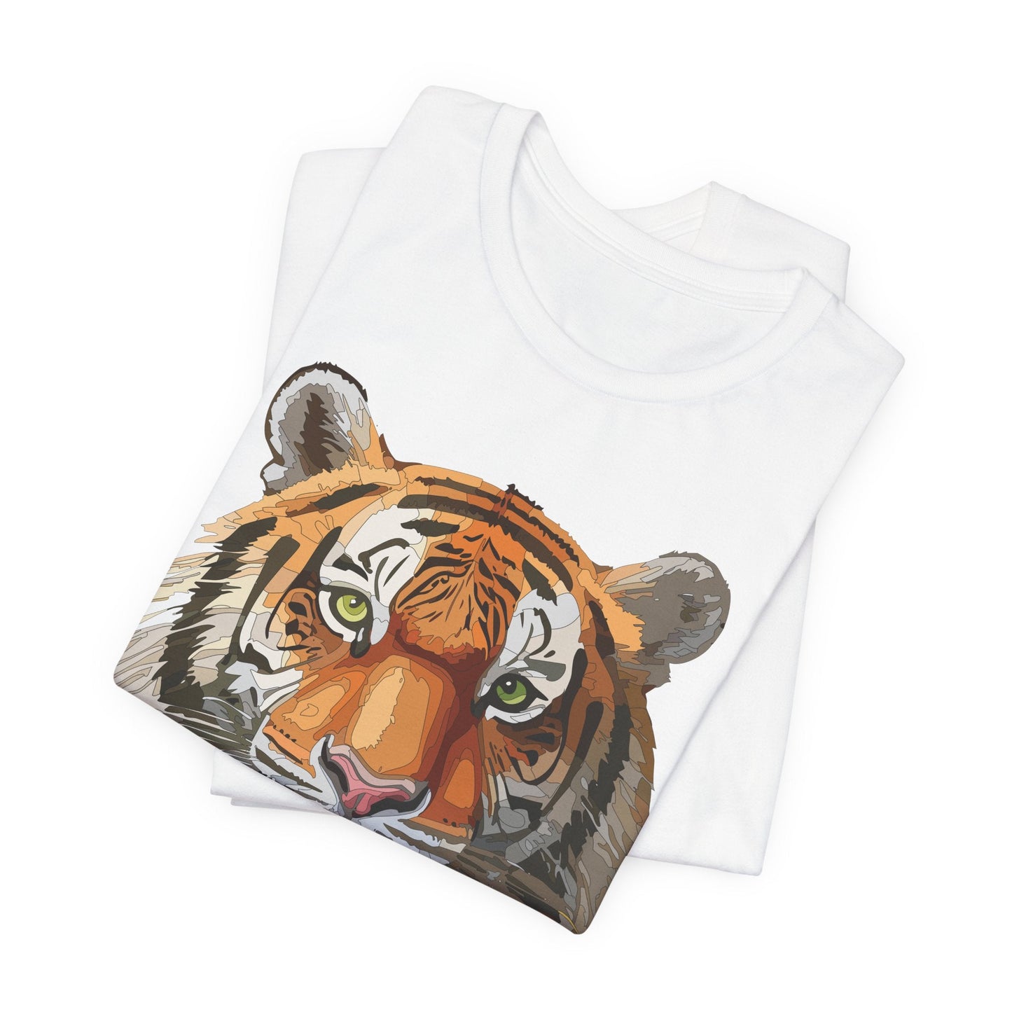 Unisex Animal Art Design Tee Shirt Wild Animals Graphic Tee Softstyle Gildan 64000