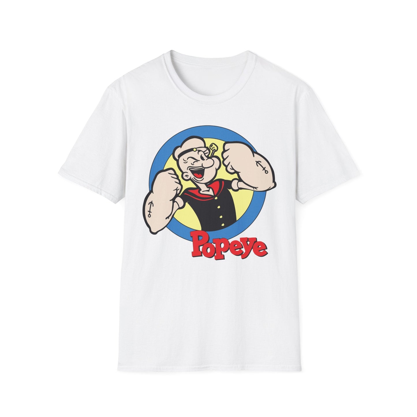 Unisex Cartoon T Shirt With Art Design Funny Animation Tee Gildan Softstyle 64000