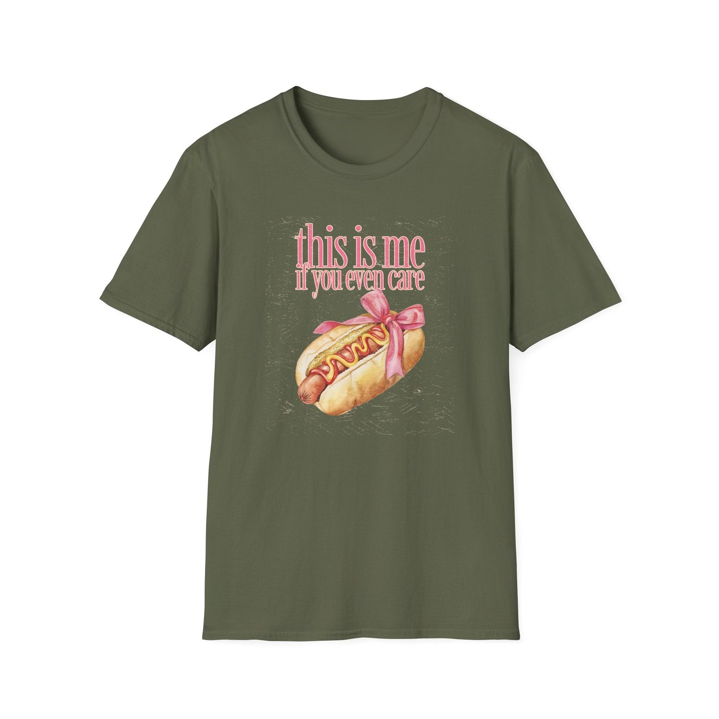 Funny Food T Shirt Unisex Softstyle Tee with Art Design Gildan 64000 100 Percent Ring Spun Cotton Lightweight Comfort
