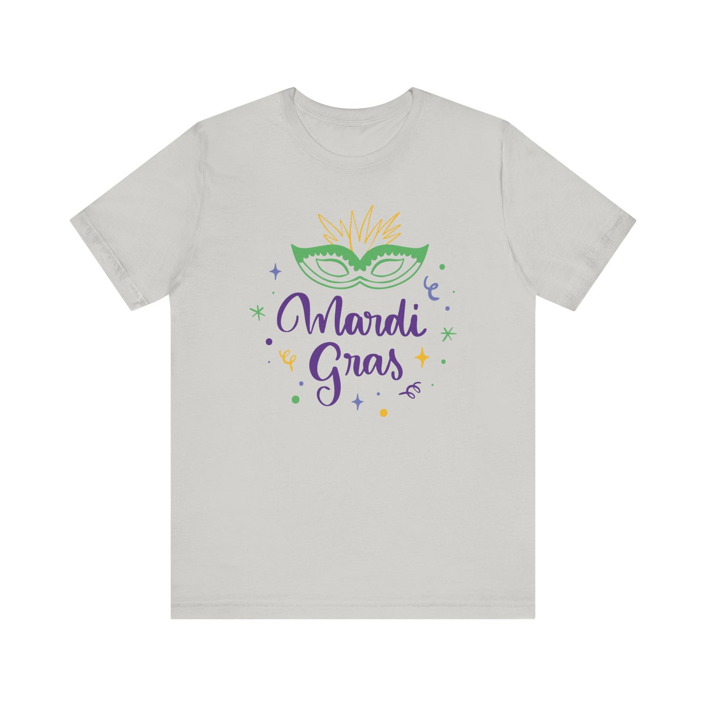 Tee-shirt en coton unisexe pour Mardi Gras